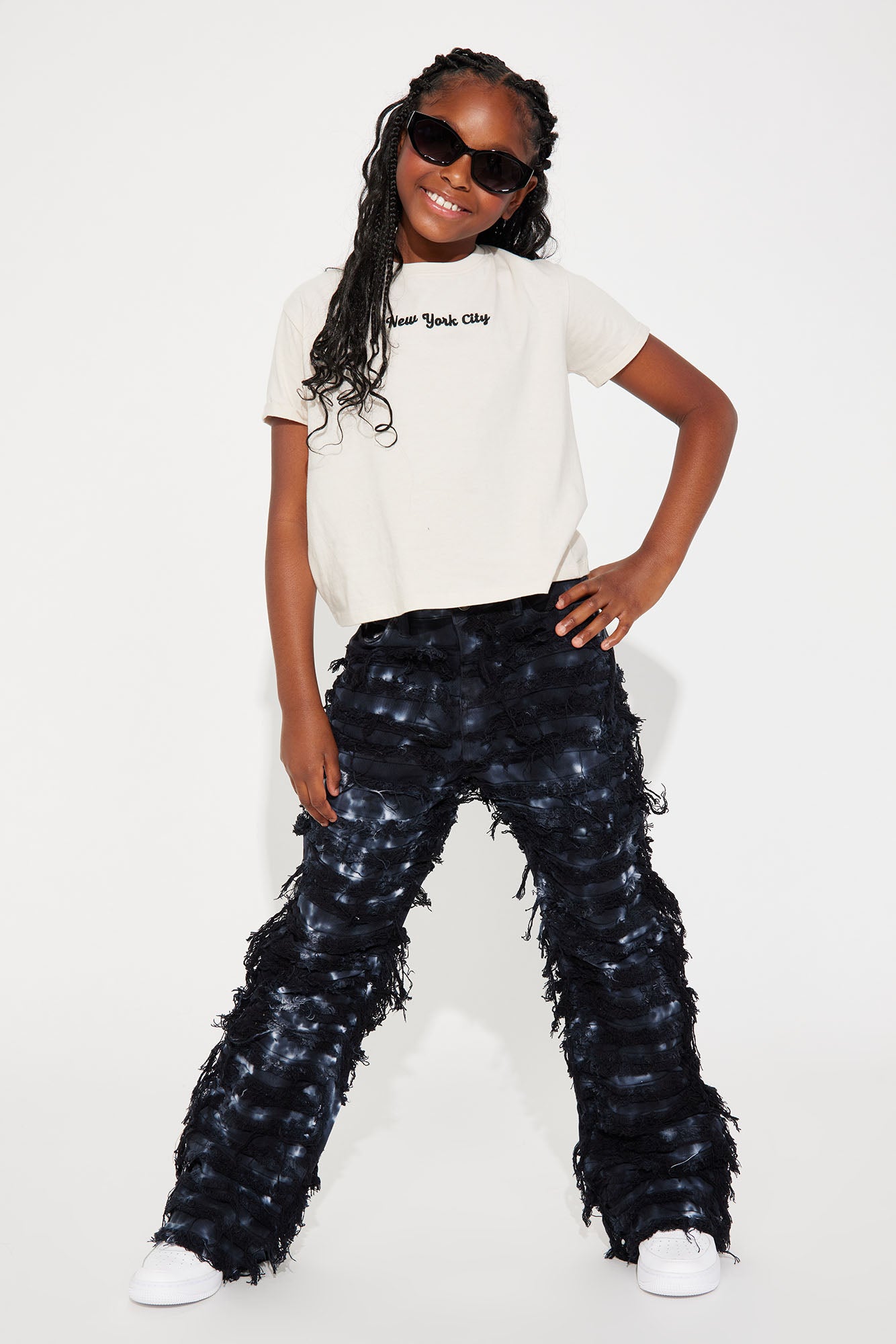 Mini Made It Out Of Something Fray Jean