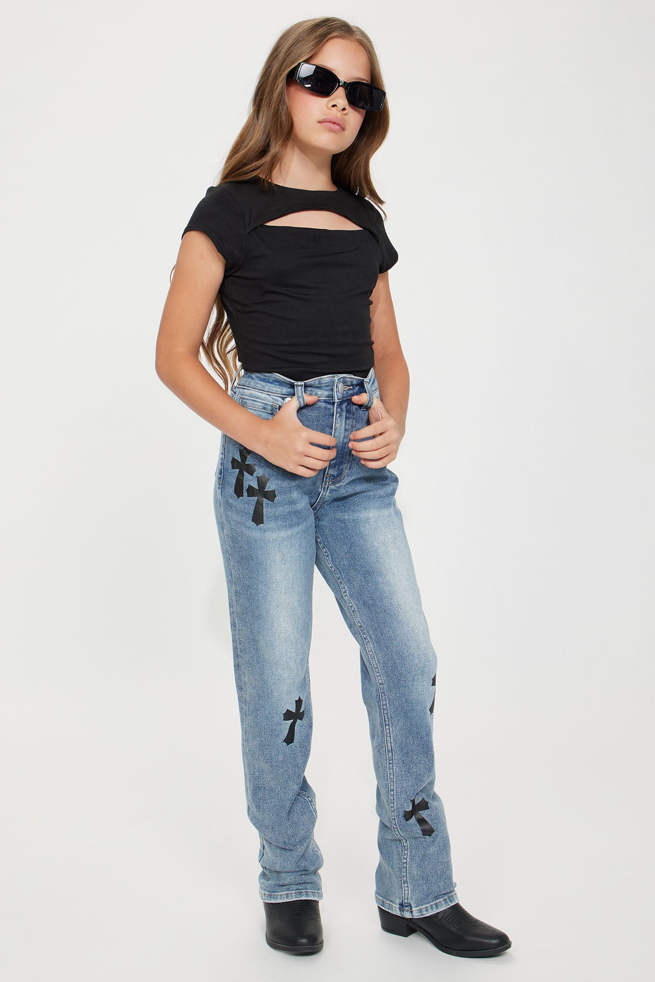 Mini Just Like Heaven Stretch Bootcut Jean