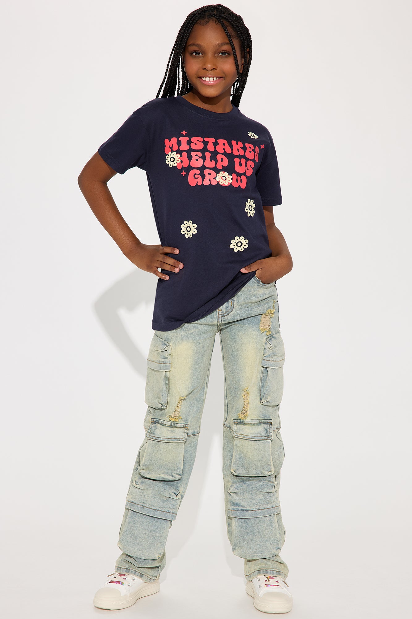 Mini Sylvie Cargo Jeans