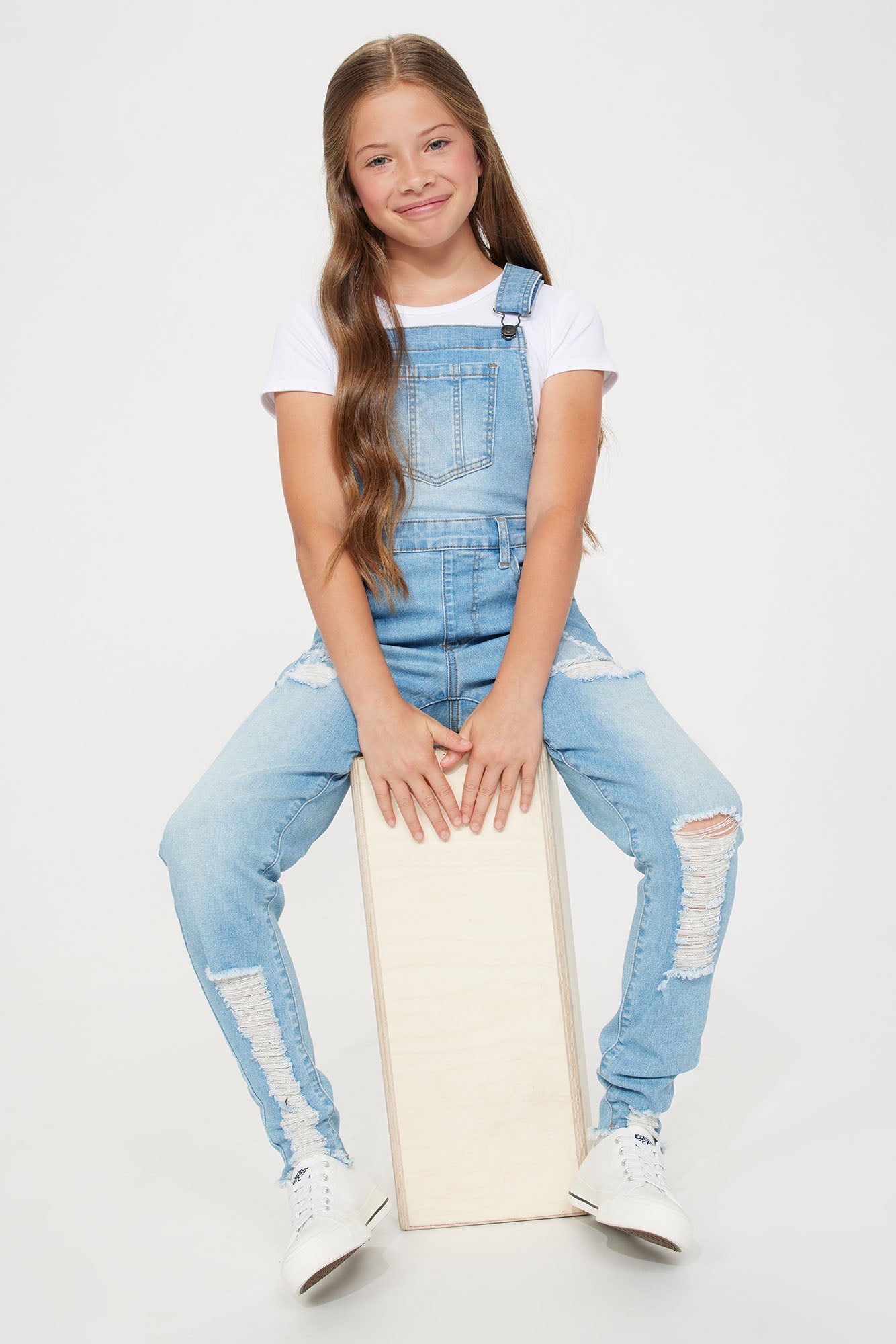 Mini In Town Denim Overalls