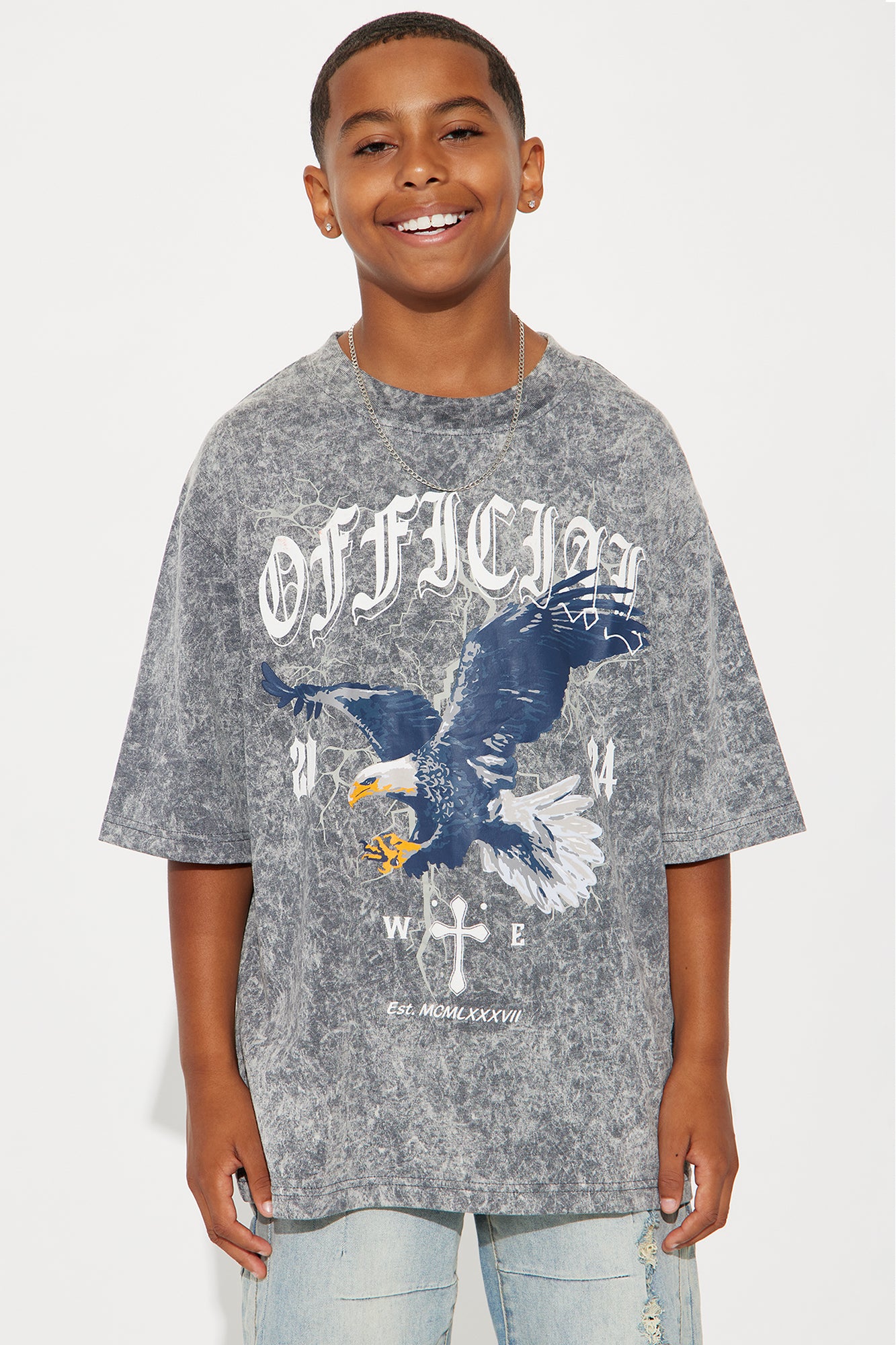 Mini Officially Free Print T-Shirt
