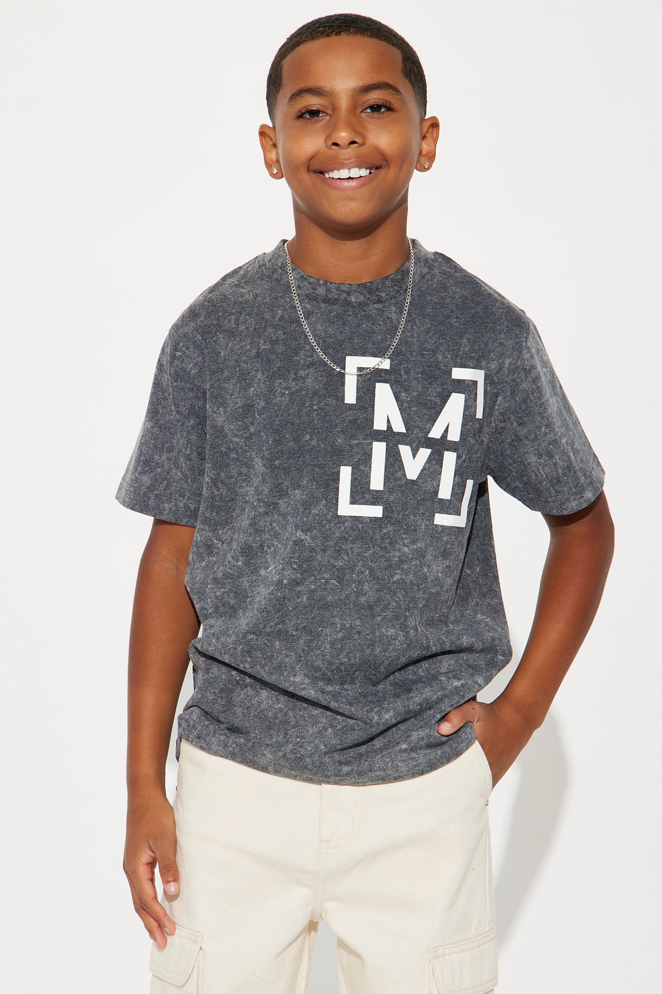 Mini Mysteriously Bloomed Print T-Shirt
