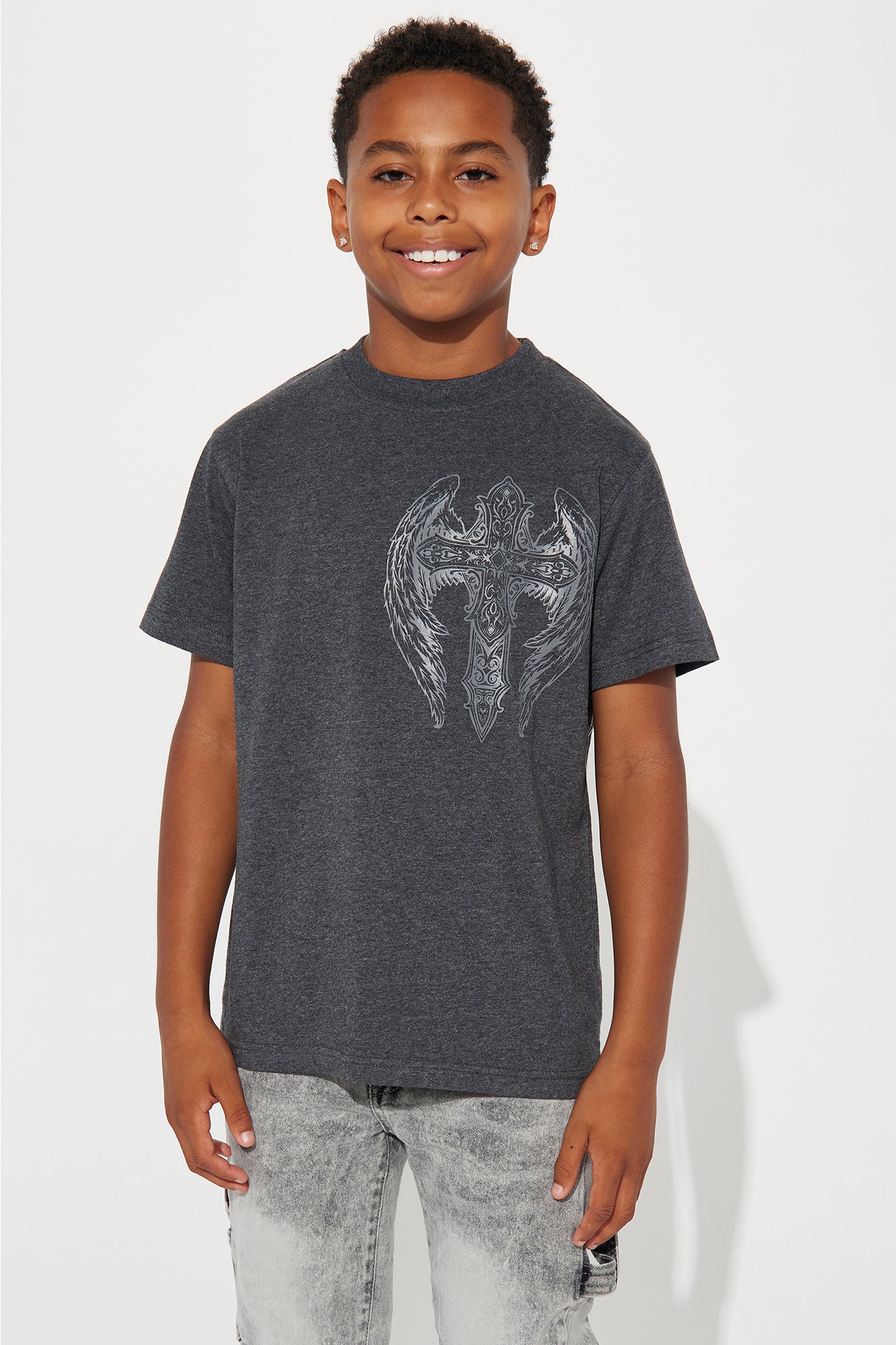 Mini Holy Wings Print T-Shirt