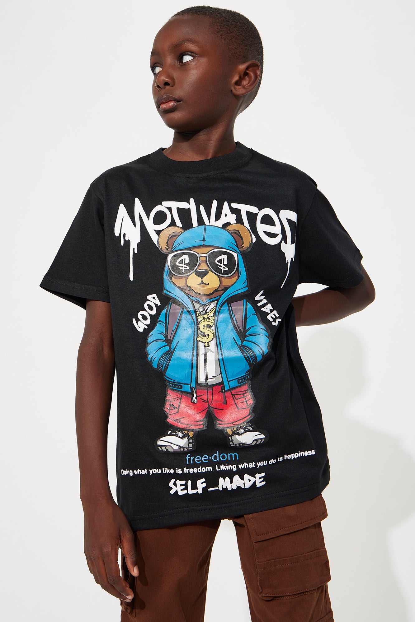 Mini Revolution Good Vibes Short Sleeve Tee