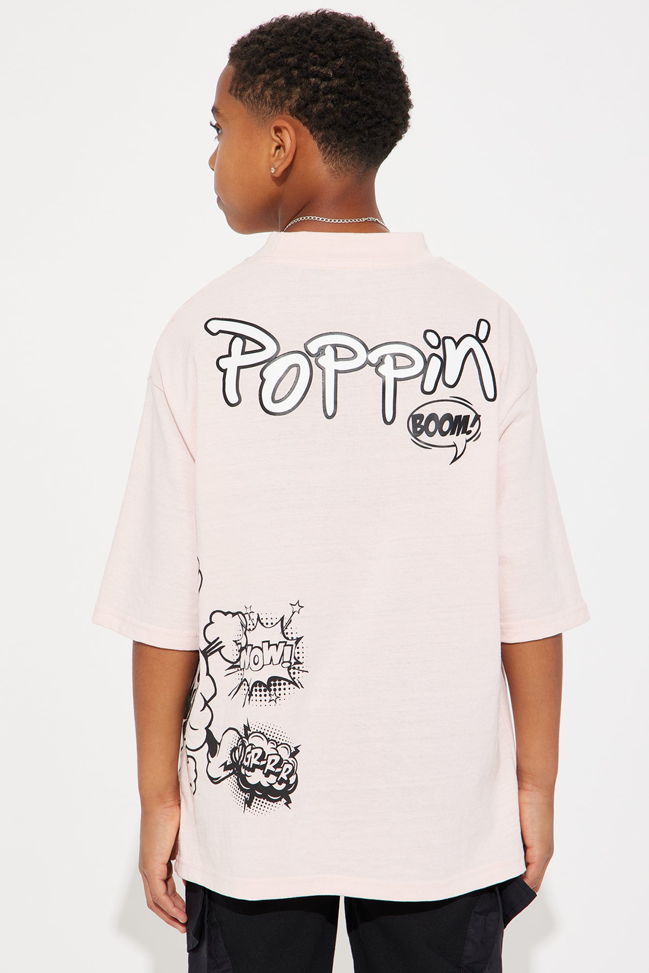 Mini Poppin' Smash Front/Back Short Sleeve Tee