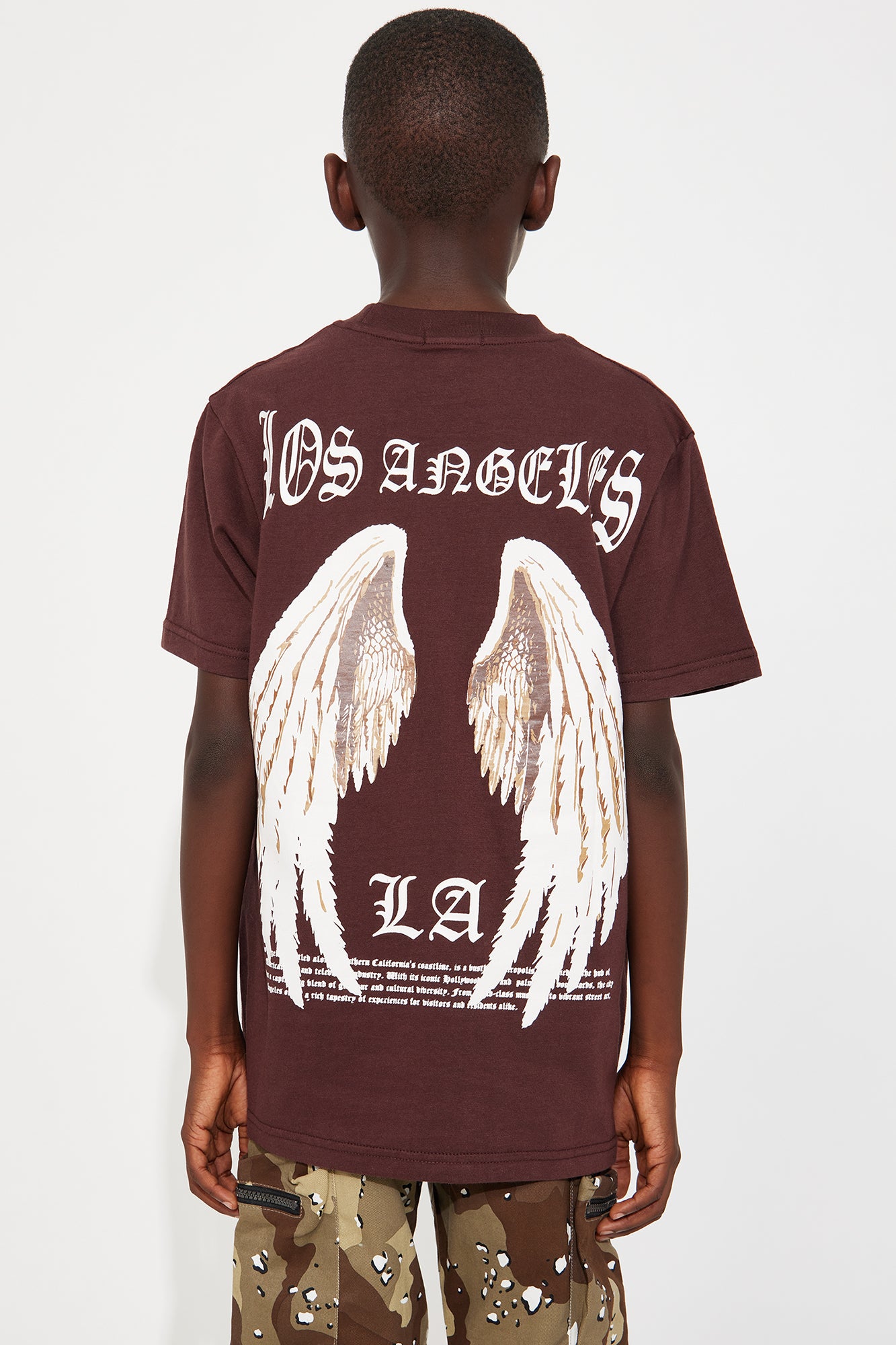Mini 52 City Of Angeles Front/Back Short Sleeve Tee