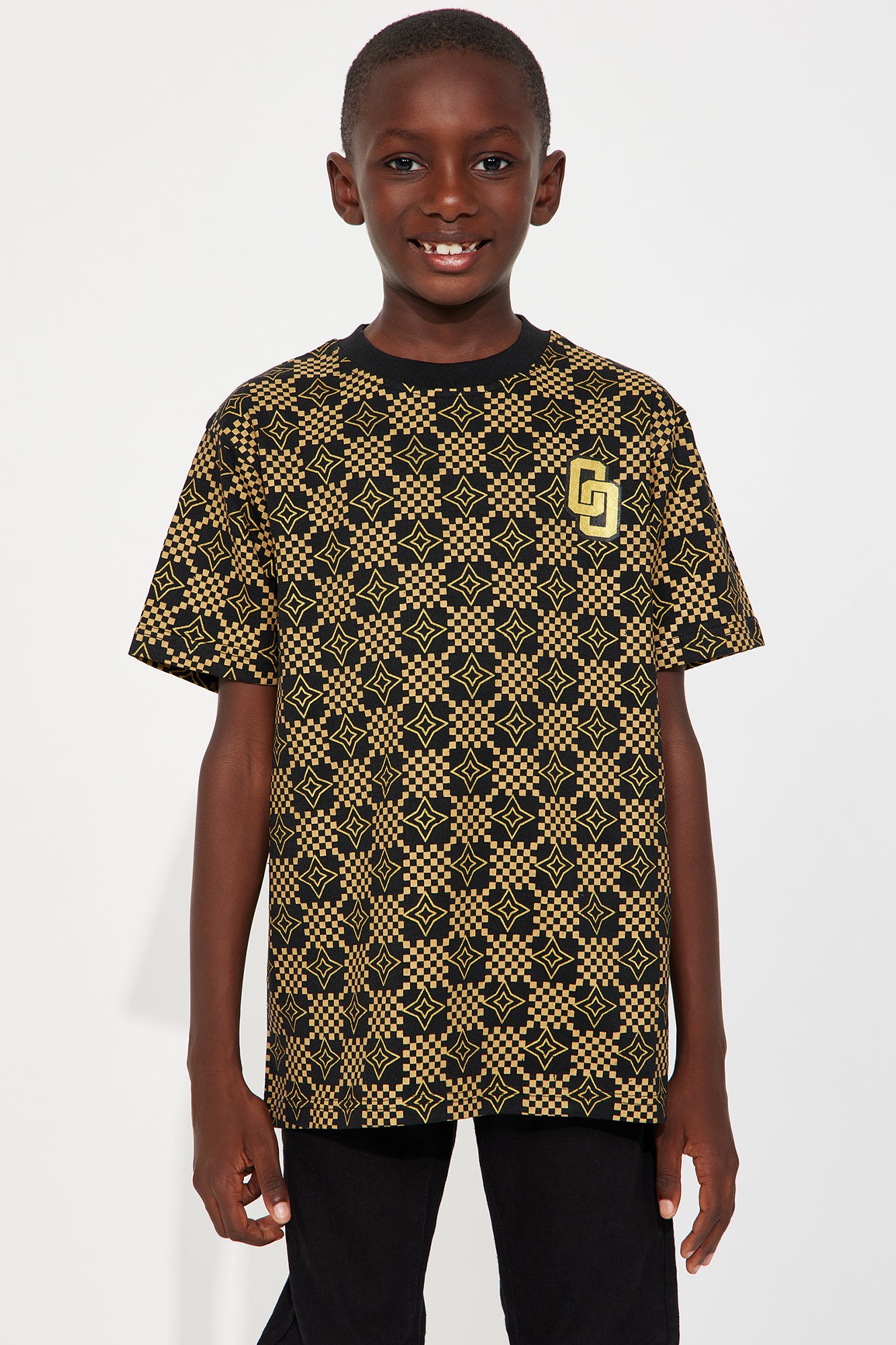 Mini Geometric Diamond Short Sleeve Tee