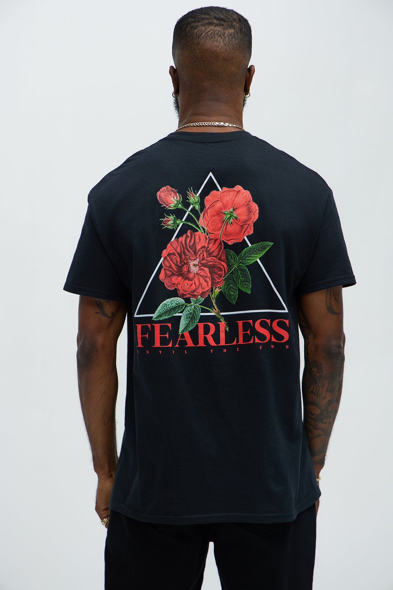 Elegant And Fearless Short Sleeve Tee