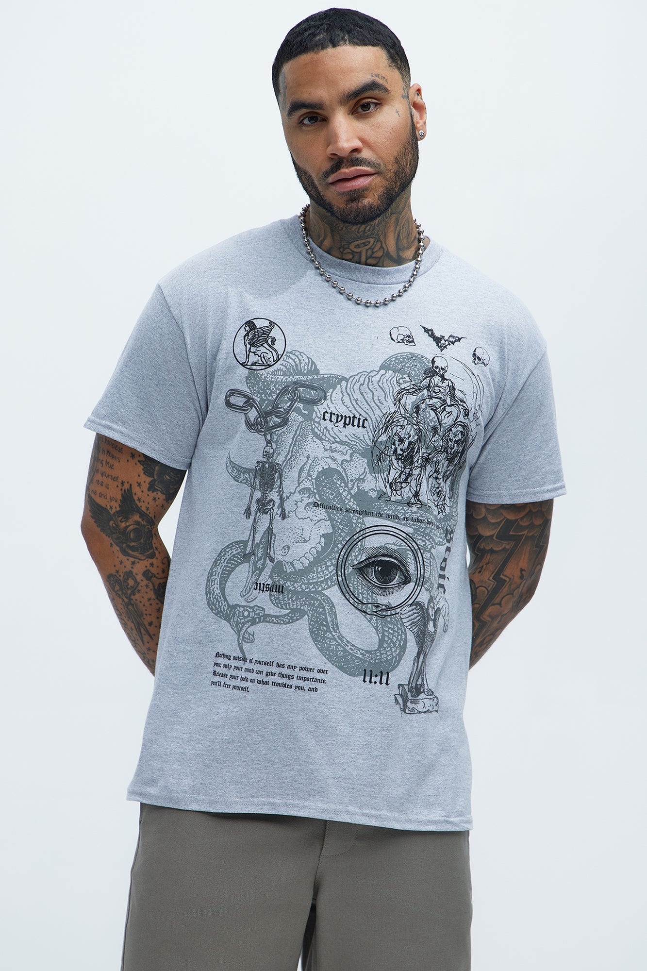 Cryptic Signs Short Sleeve Tee