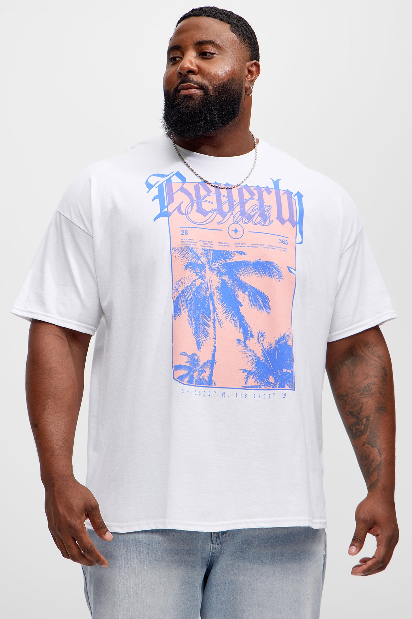 Beverly Hills Palm Short Sleeve Tee