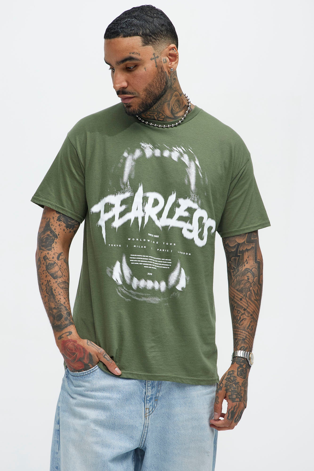Fearless Worldwide Tour Short Sleeve Tee