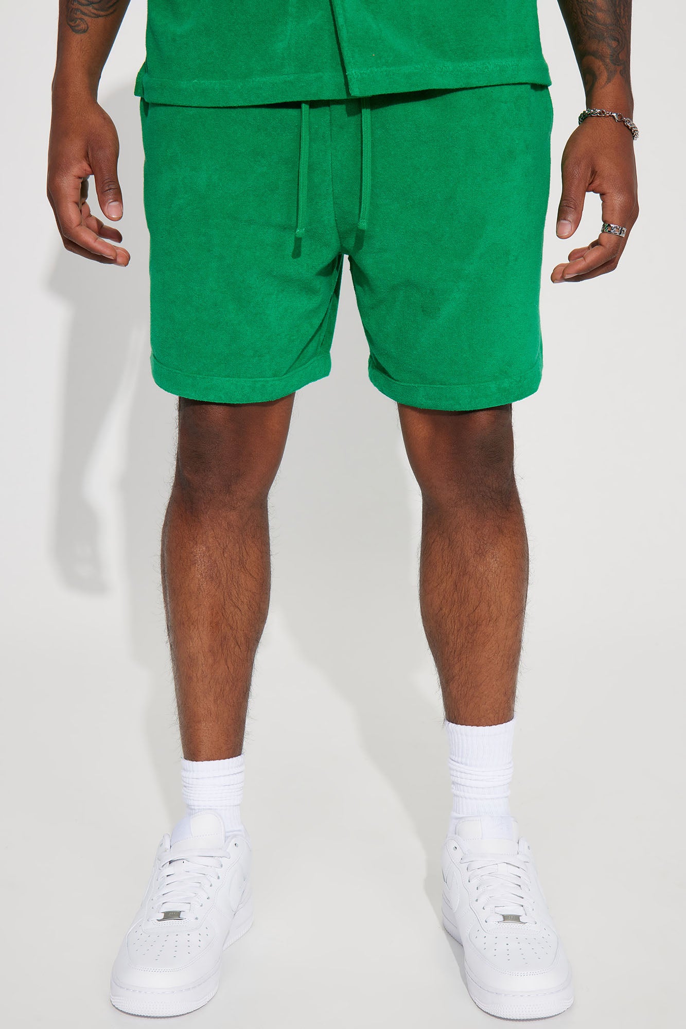 Dipped Terry Knit Shorts