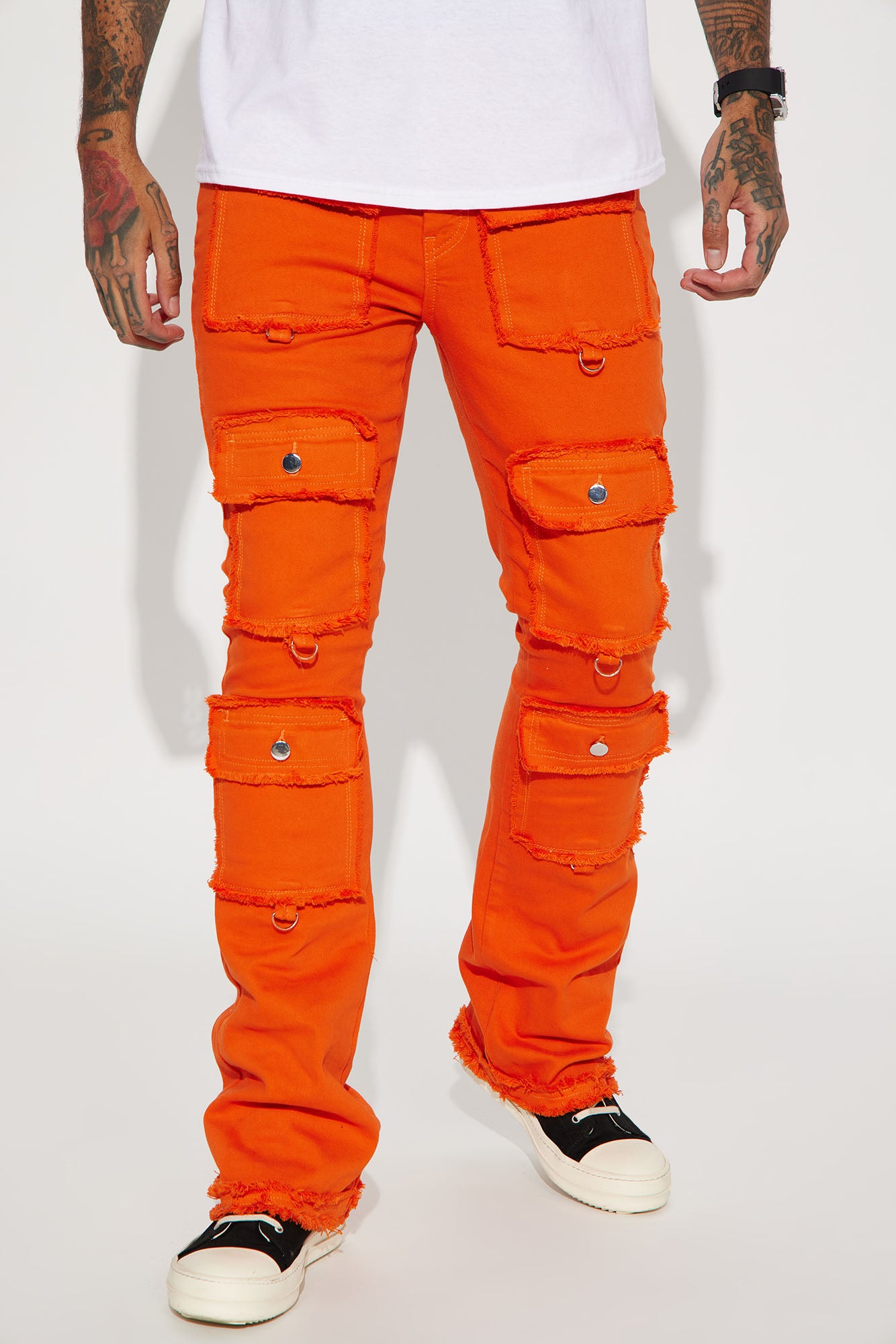 Fit Check Stacked Skinny Flared Pants