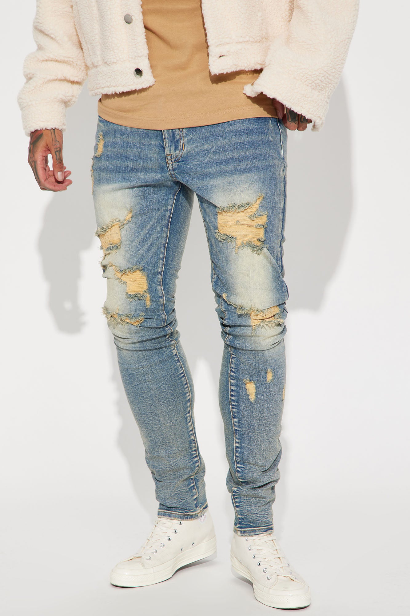 Feeling Irresistible Stacked Skinny Jeans