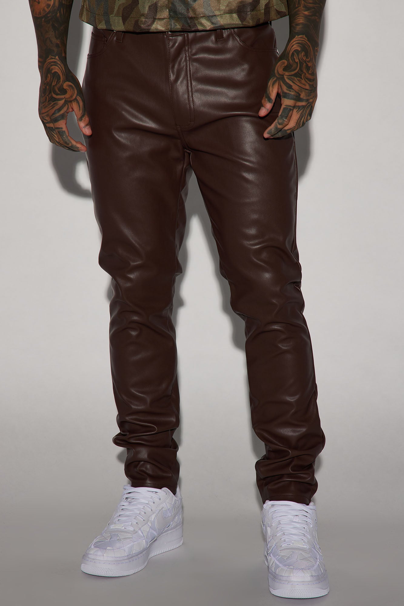 Your Favorite Faux Leather Skinny Pants