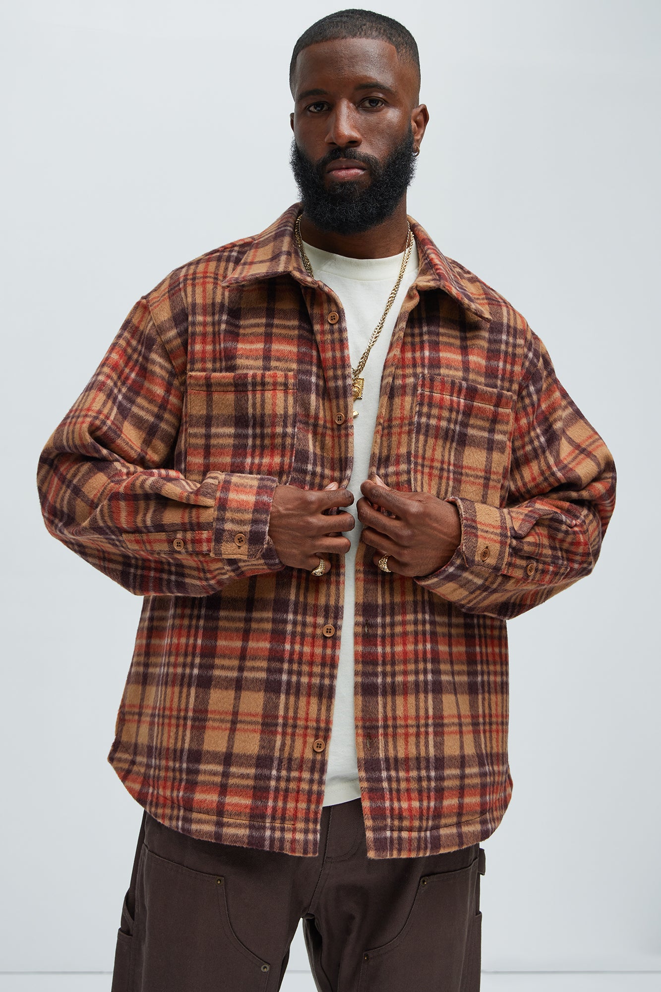 Come See Me Plaid Shacket