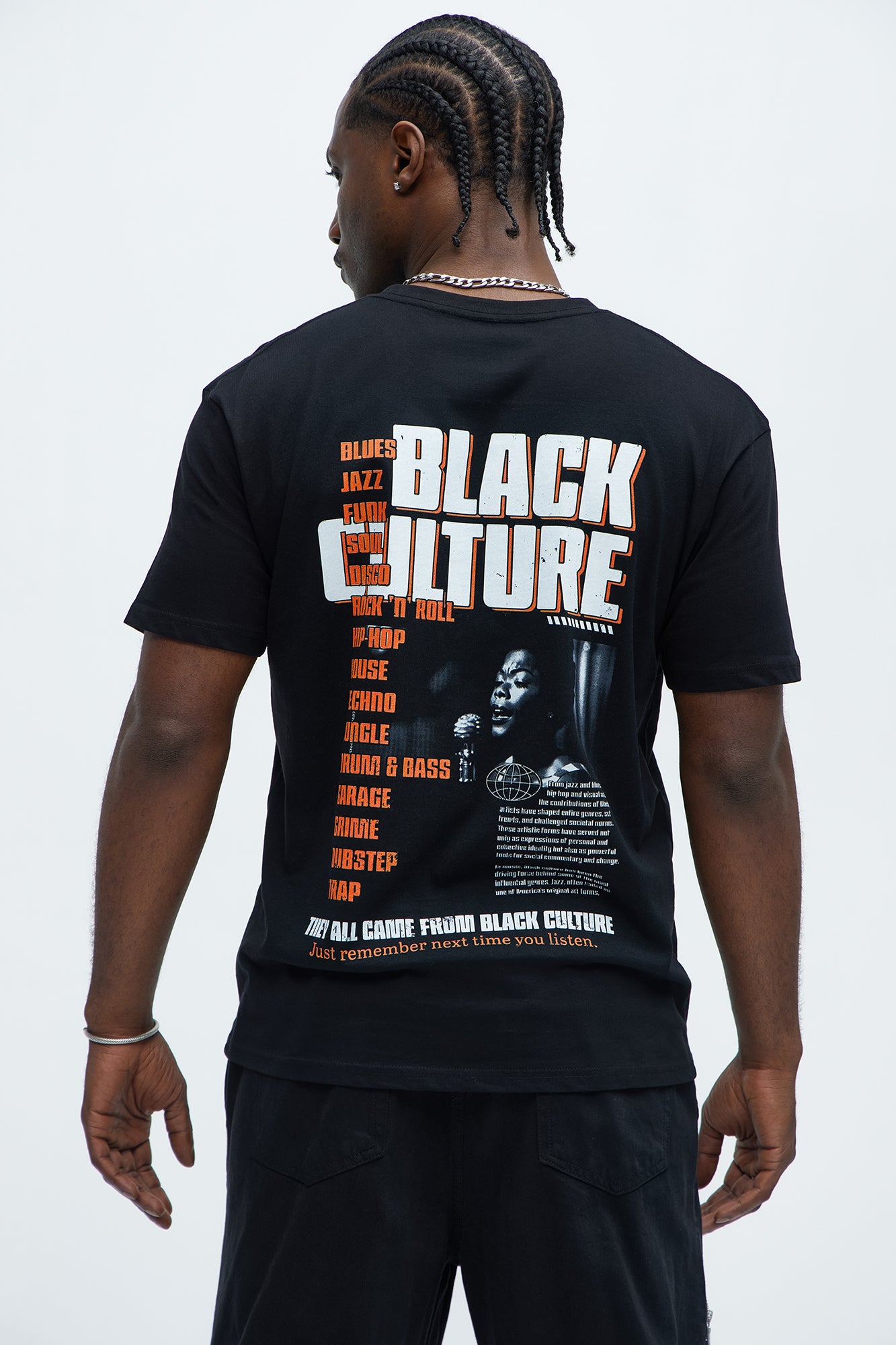Black Culture  Short Sleeve Tee
