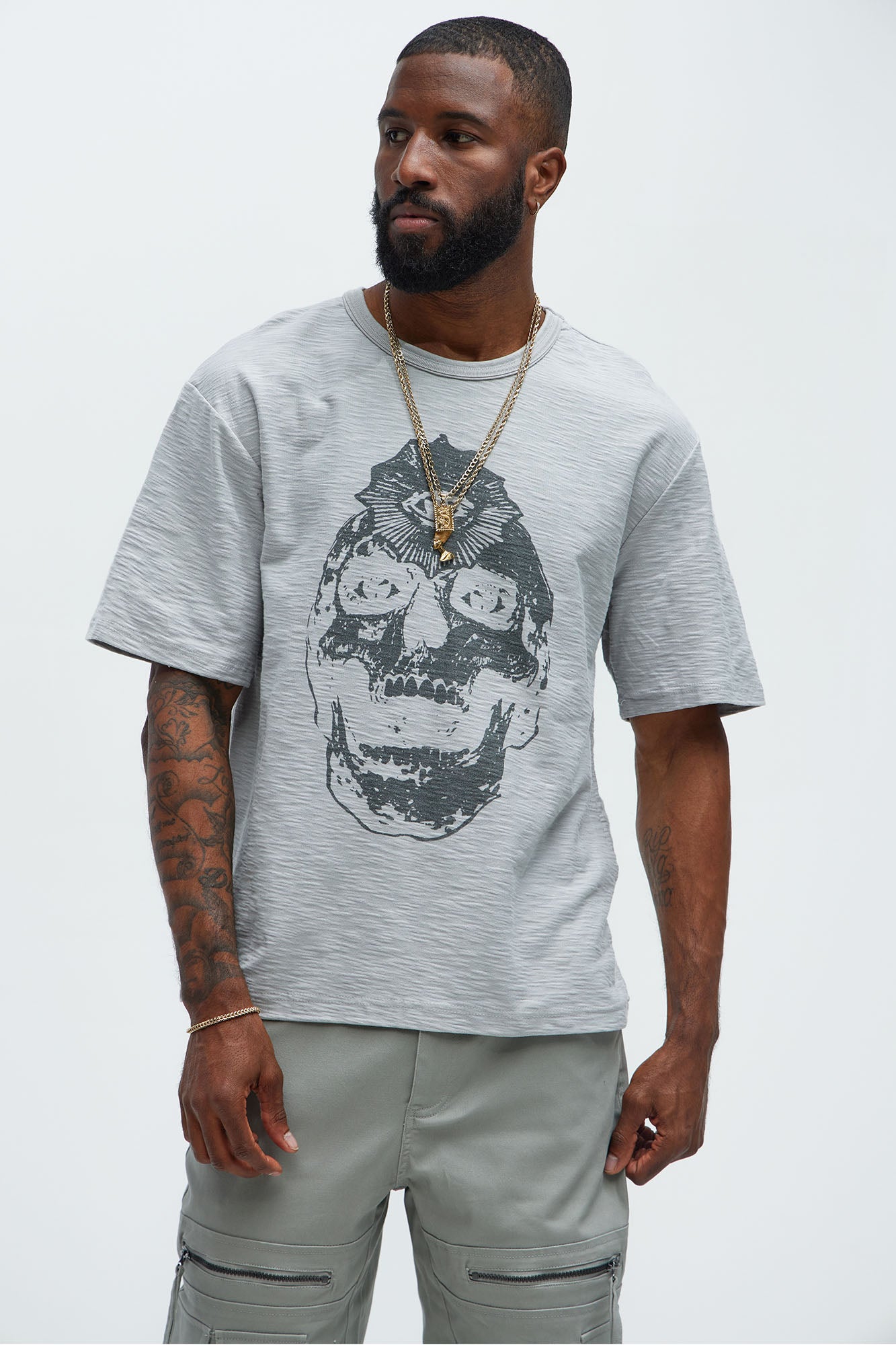 All Seeing Textured Short Sleeve Tee