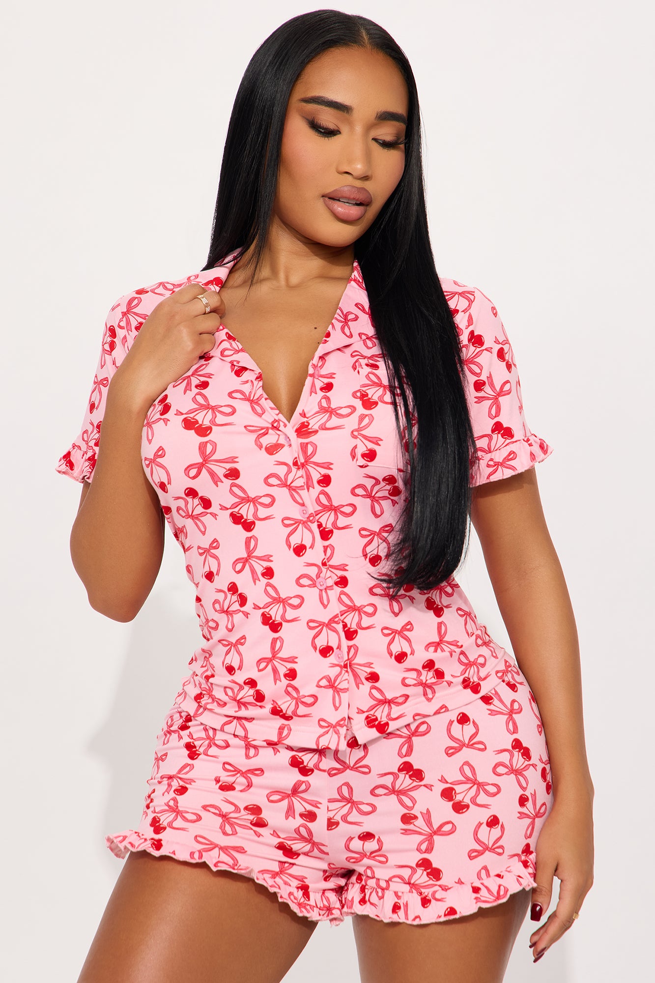 Very Cherry PJ Short Set