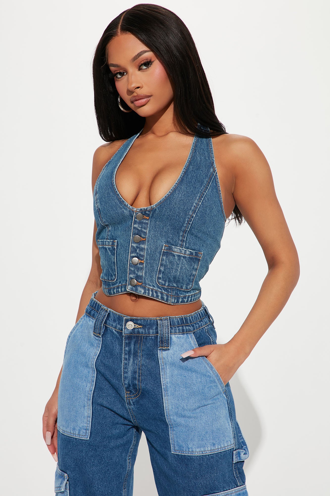 There For You Denim Vest
