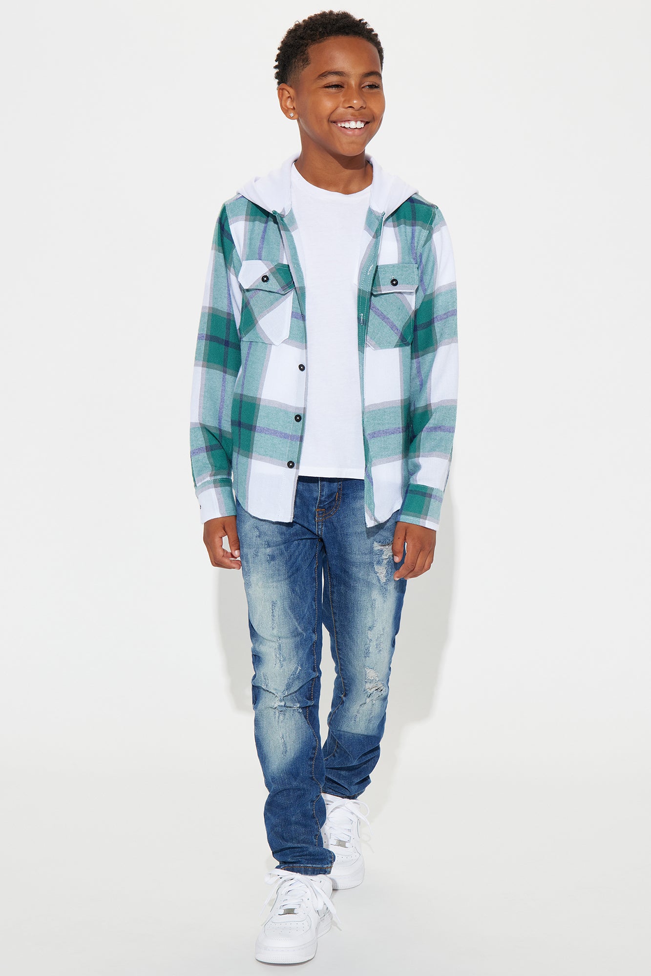 Mini Cool & Easy Fleece Hoodie Shirt