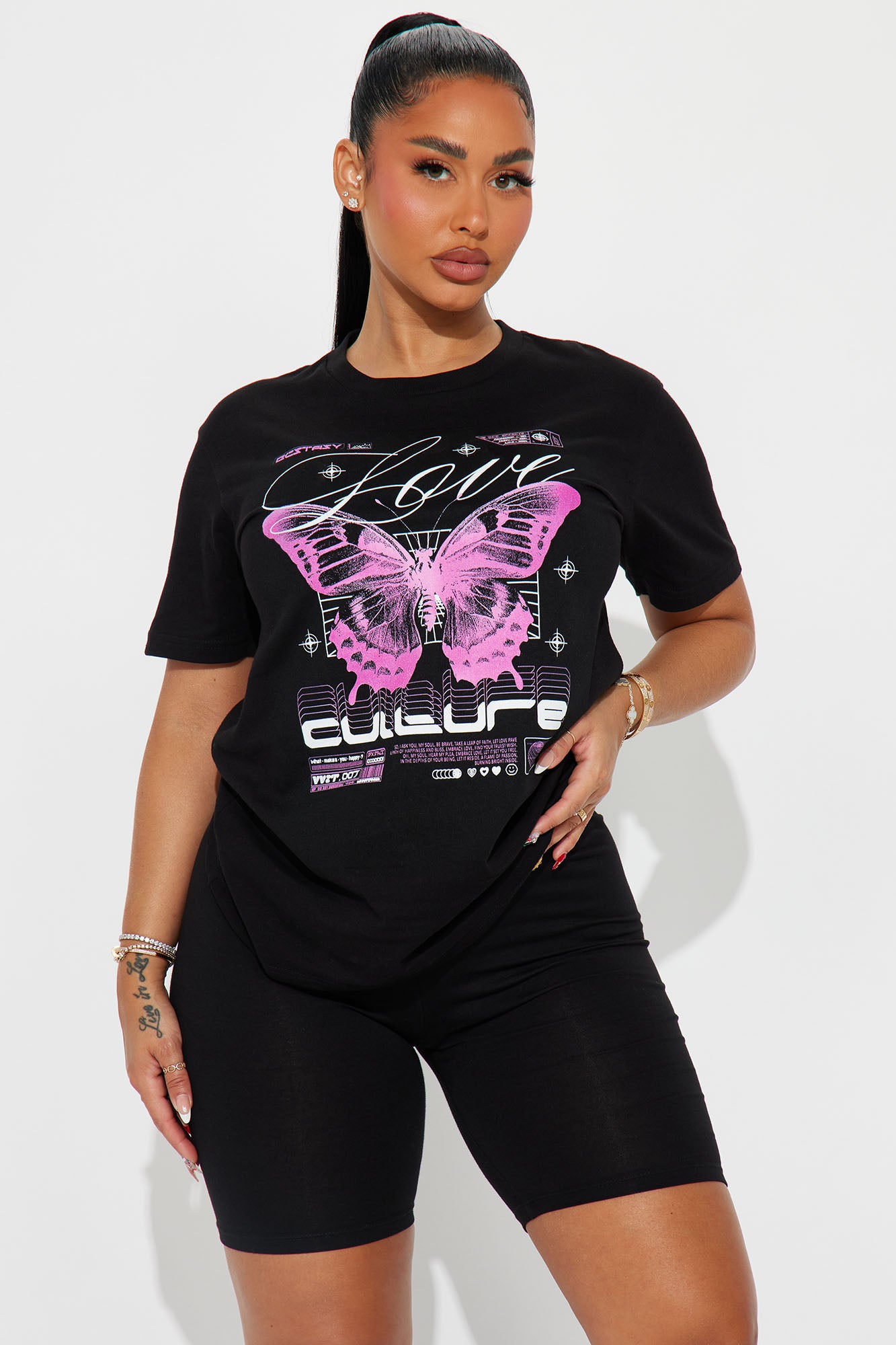 Love Culture Butterfly Tee
