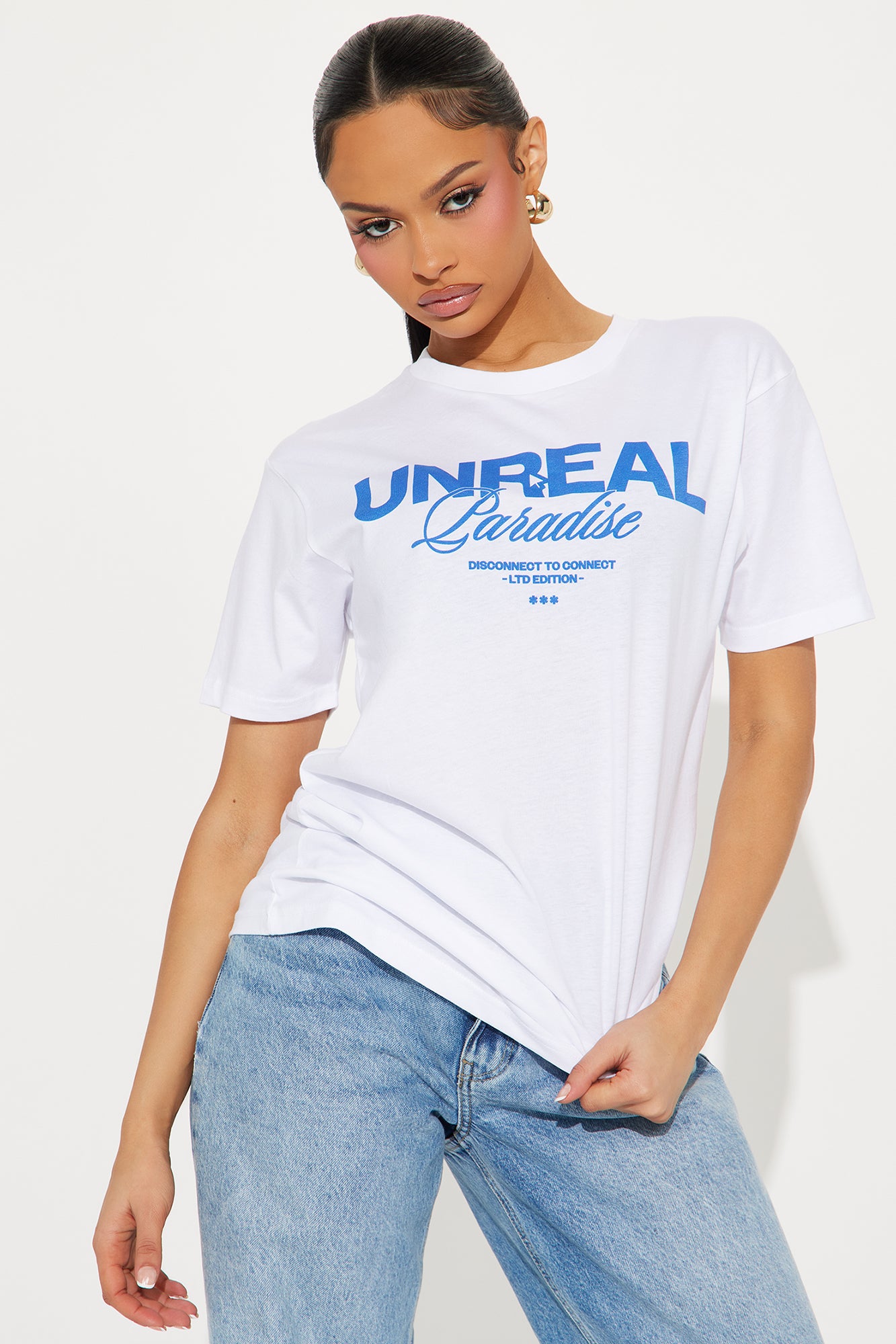 Unreal Paradise Oversized Tee