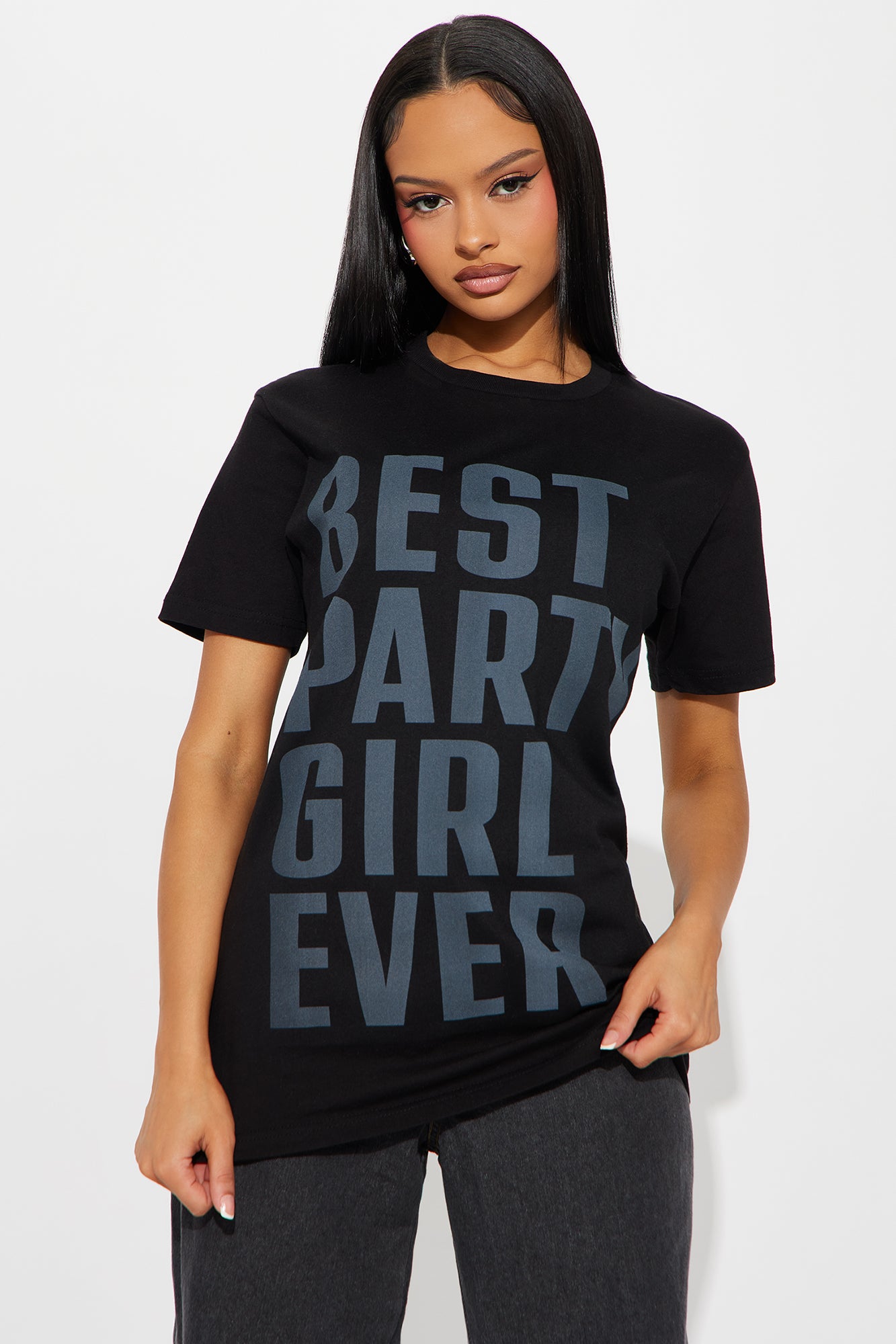 Best Party Girl Ever Oversized Tee