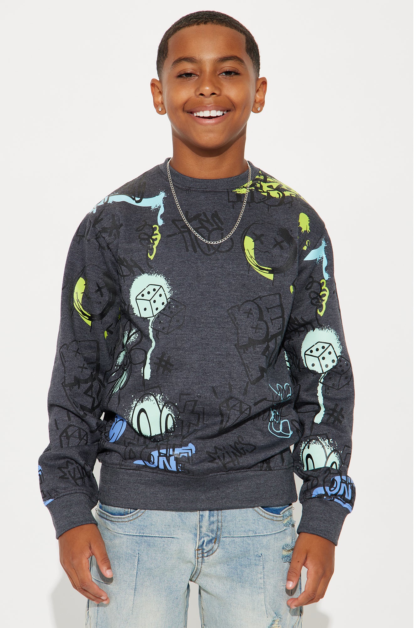 Mini Be Kind & Respect Fleece Sweatshirt