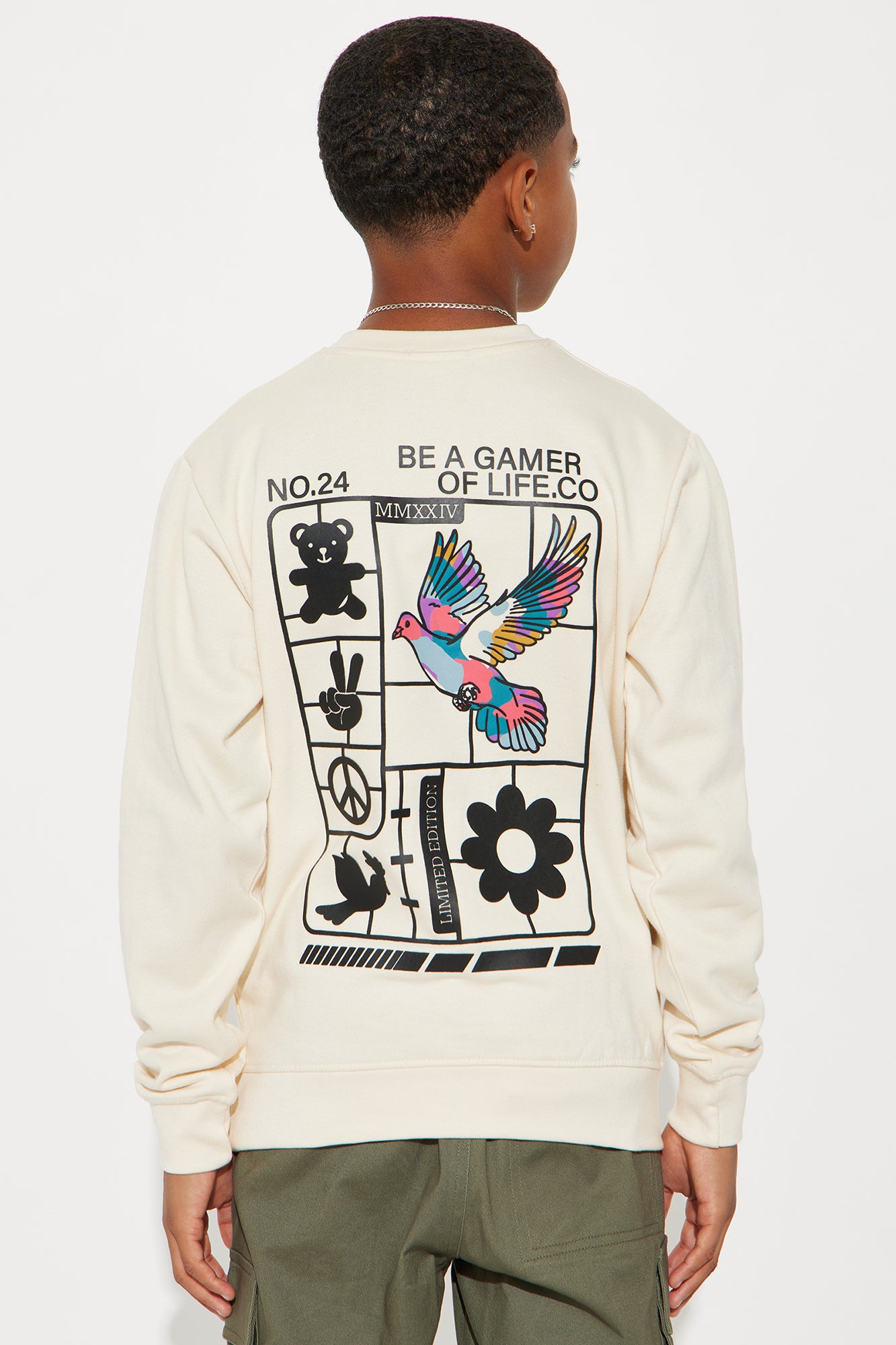 Mini Be A Gamer Of Life Fleece Sweatshirt