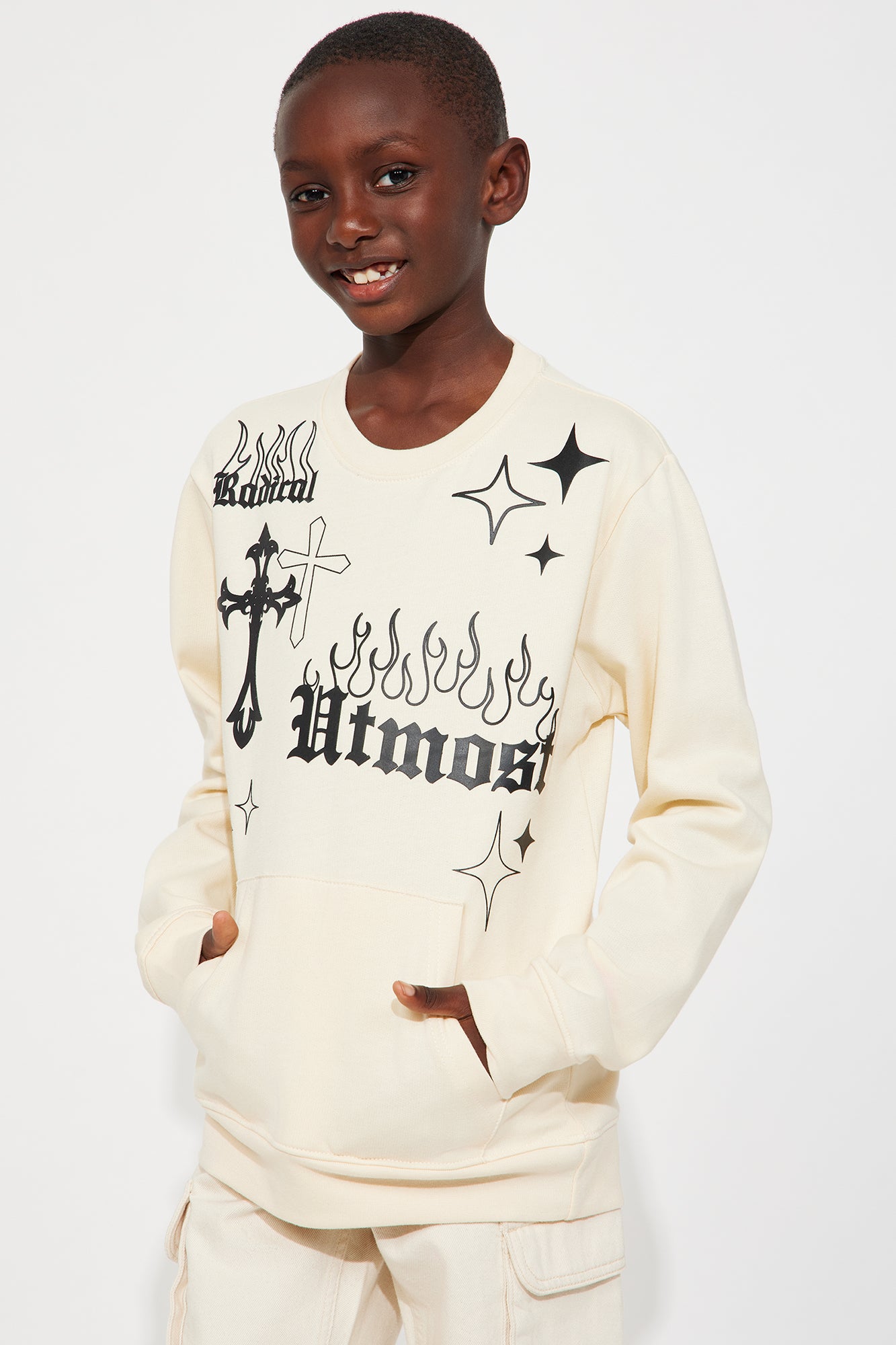 Mini Radical At Most Fleece Sweatshirt