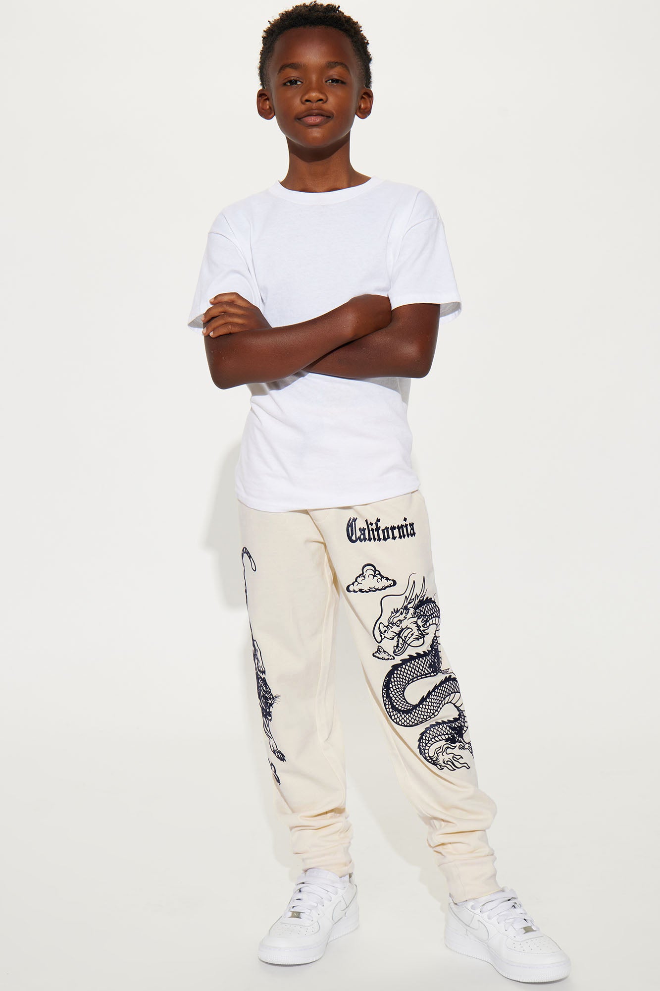Mini California Warriors Fleece Jogger Pant