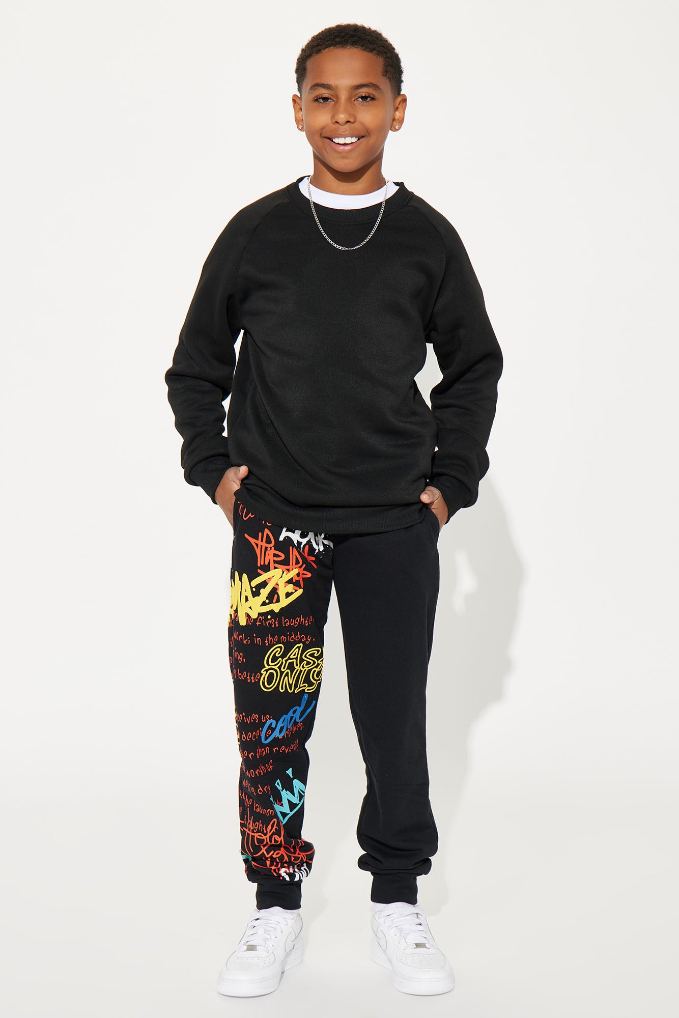 Mini Cash Only Fleece Jogger Pant