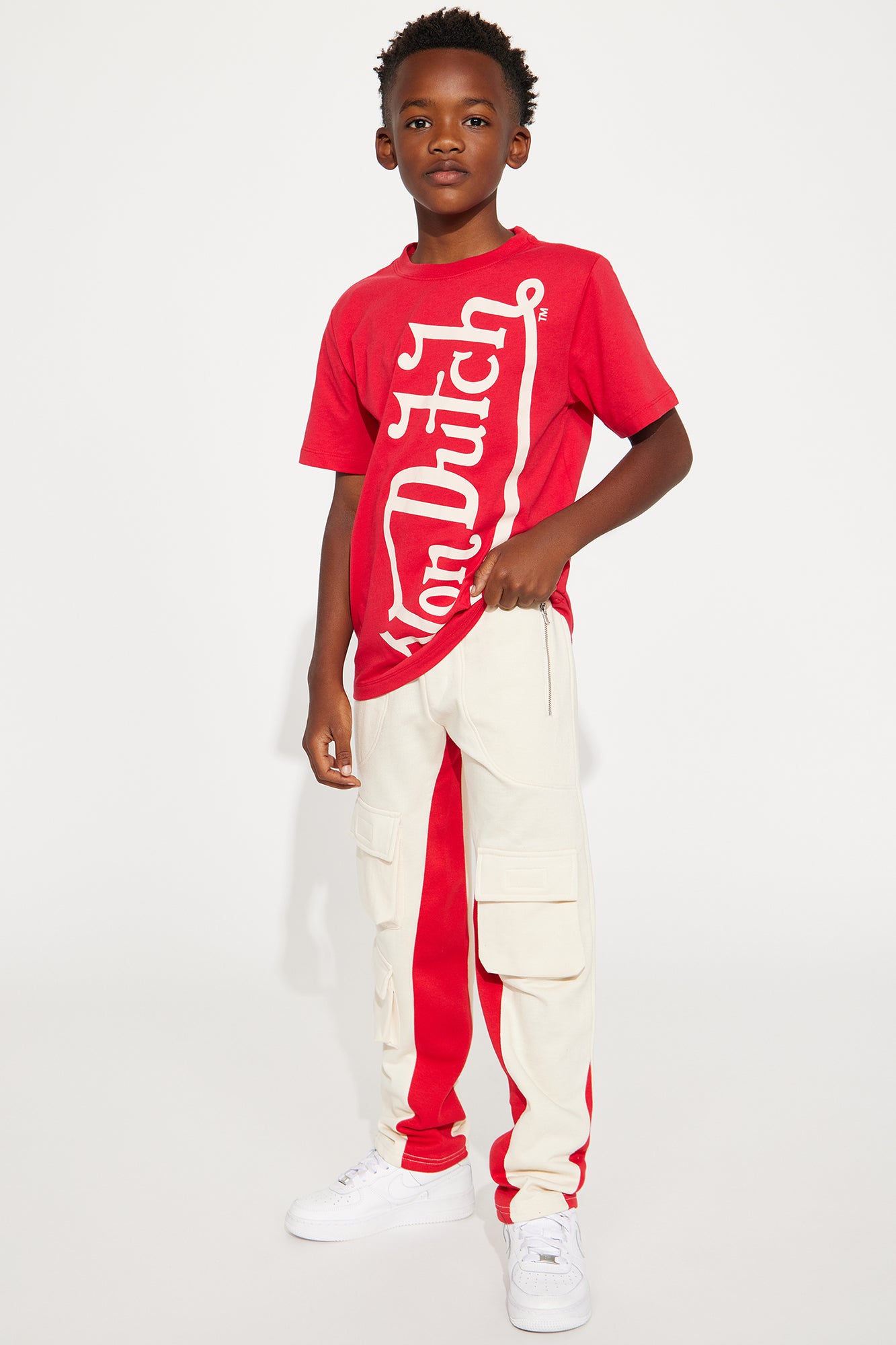 Mini Andre Cargo Straight Leg Pant