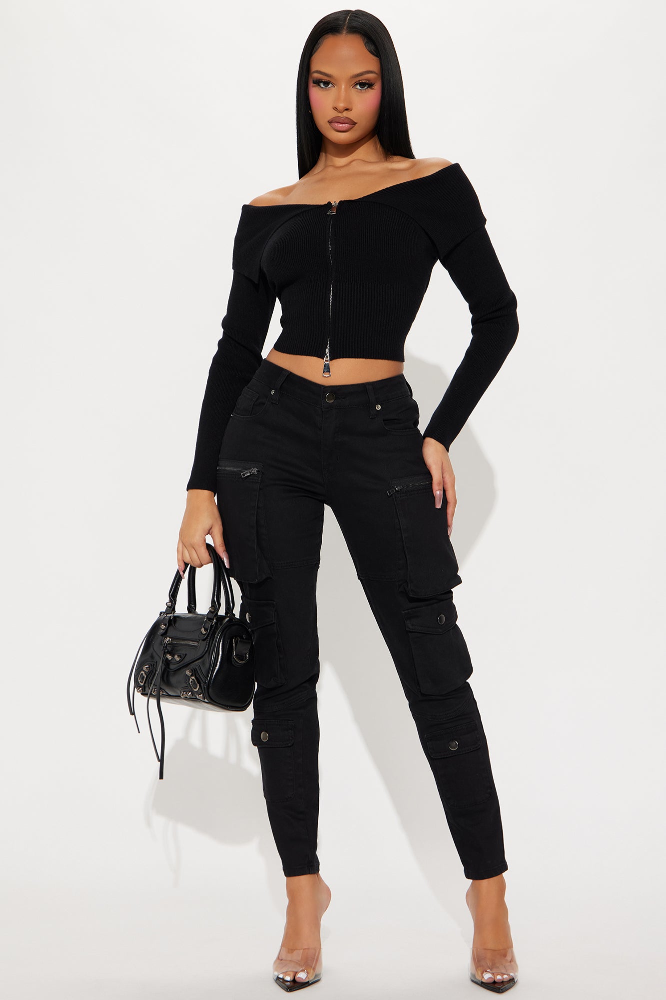 Like To See Me Cargo Skinny Pant