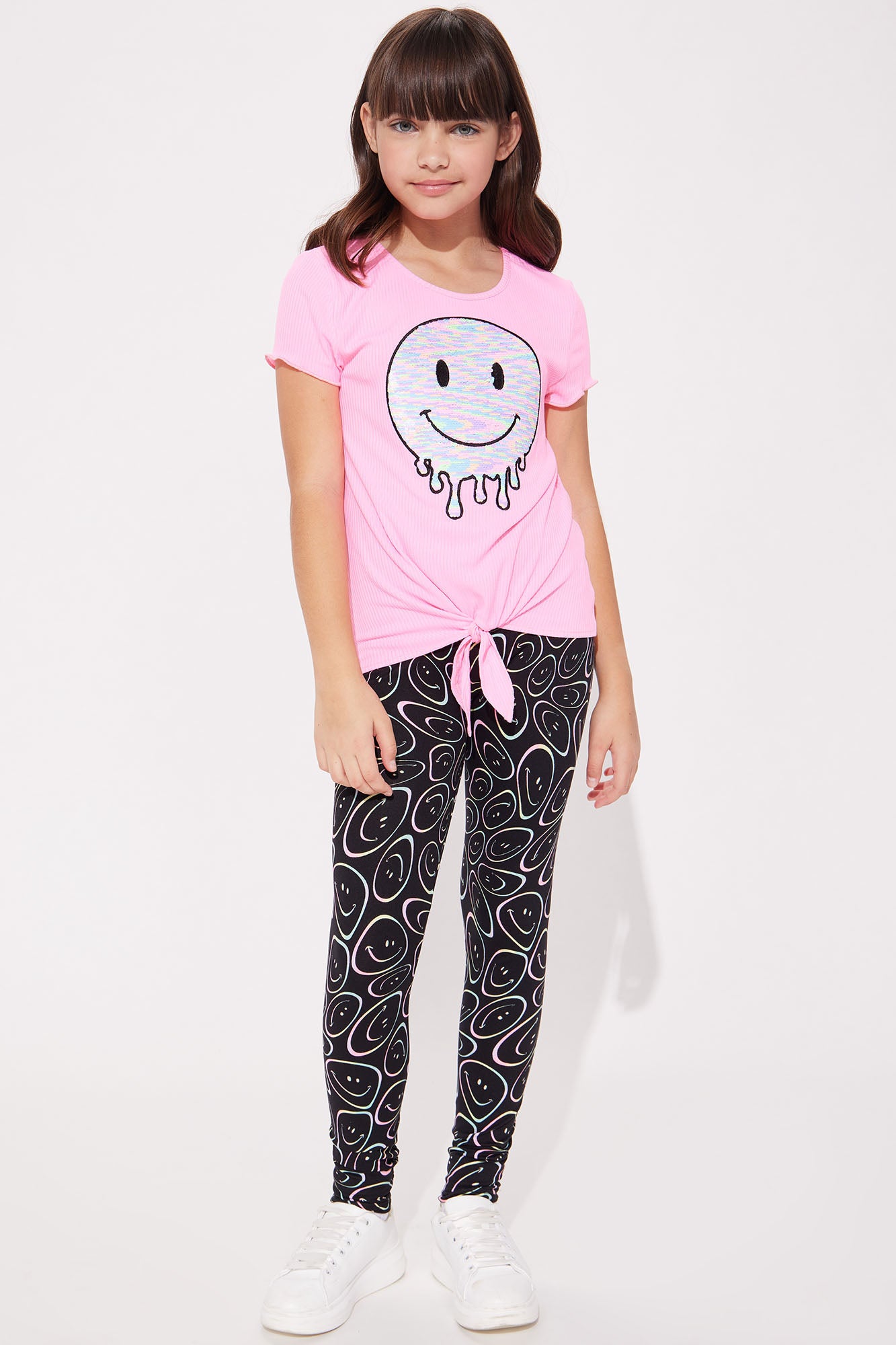 Mini Smile At Me Sequins Legging Set