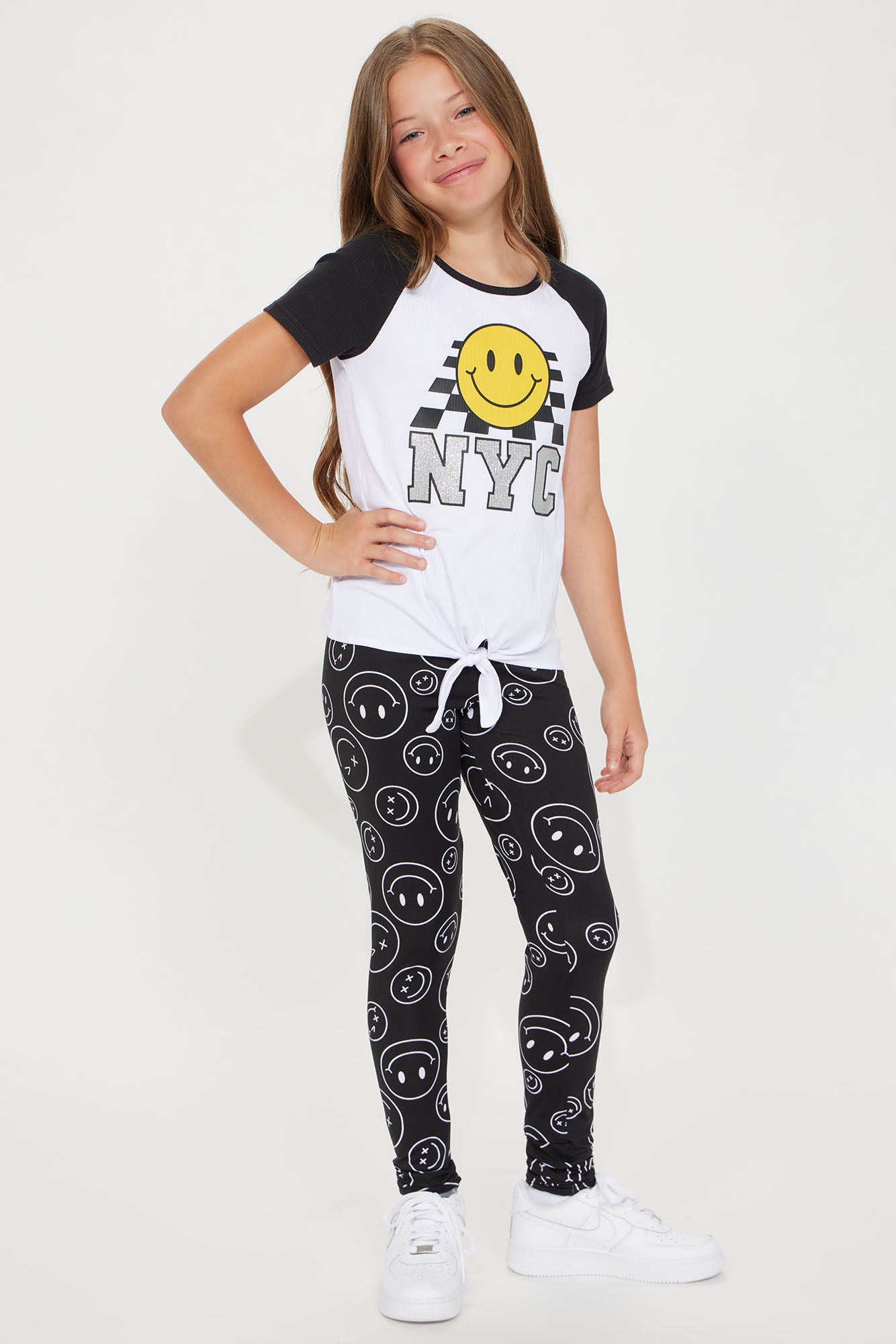 Mini Happy NYC Legging Set