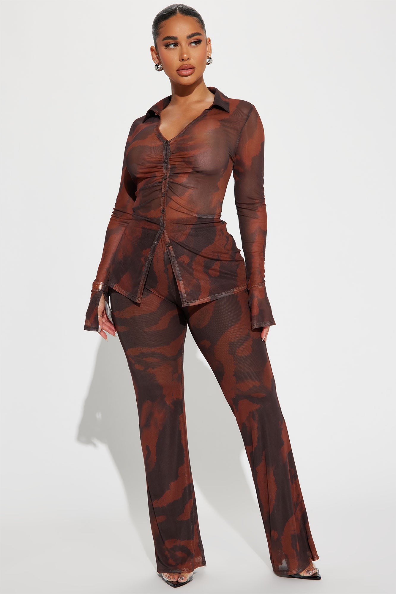 Carolina Mesh Pant Set