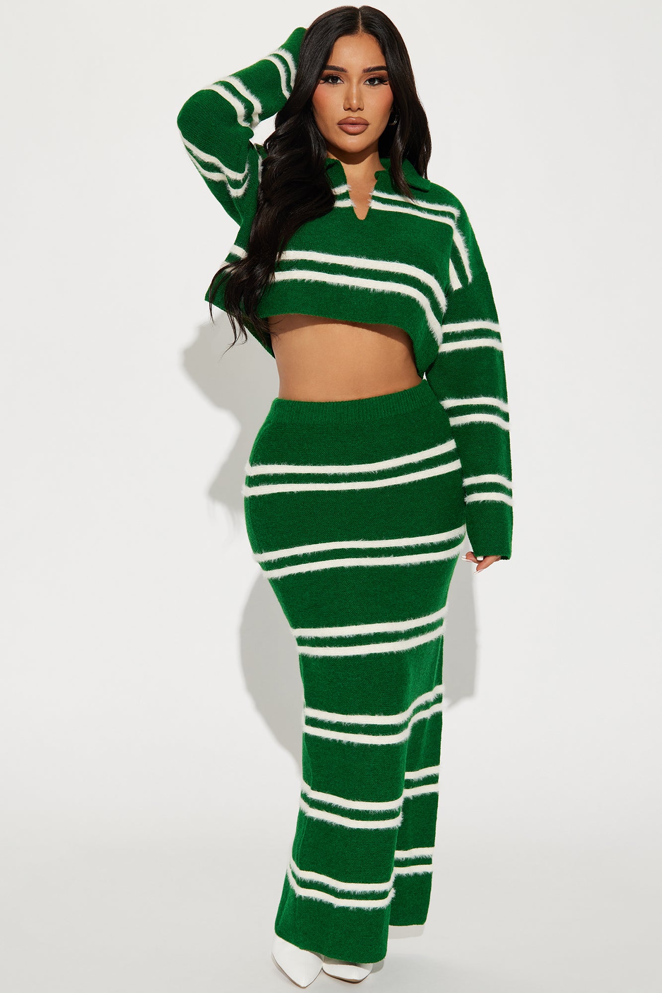 Making Plans Sweater Skirt Set