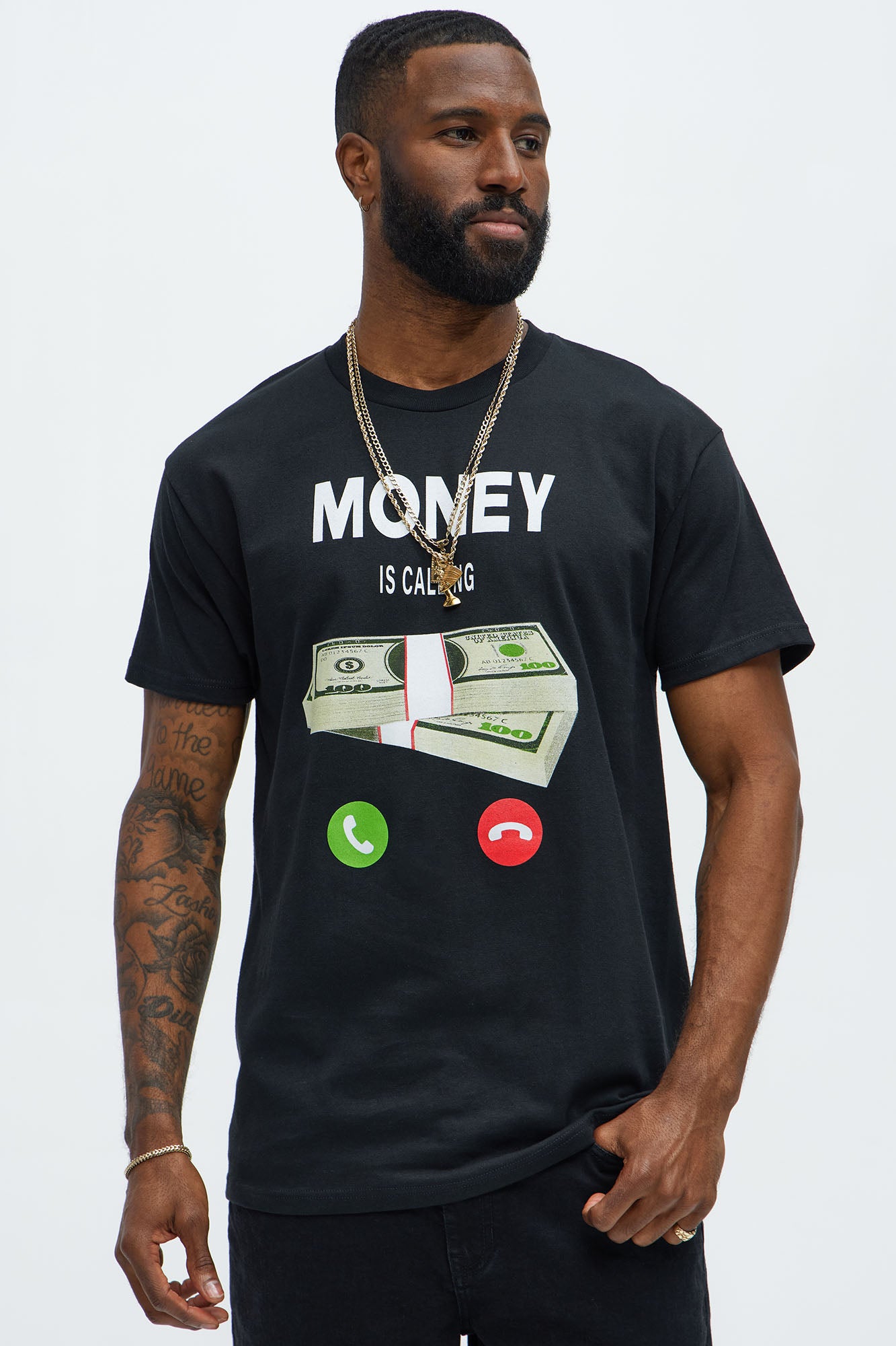 Money Stays Calling Short Sleeve Tee