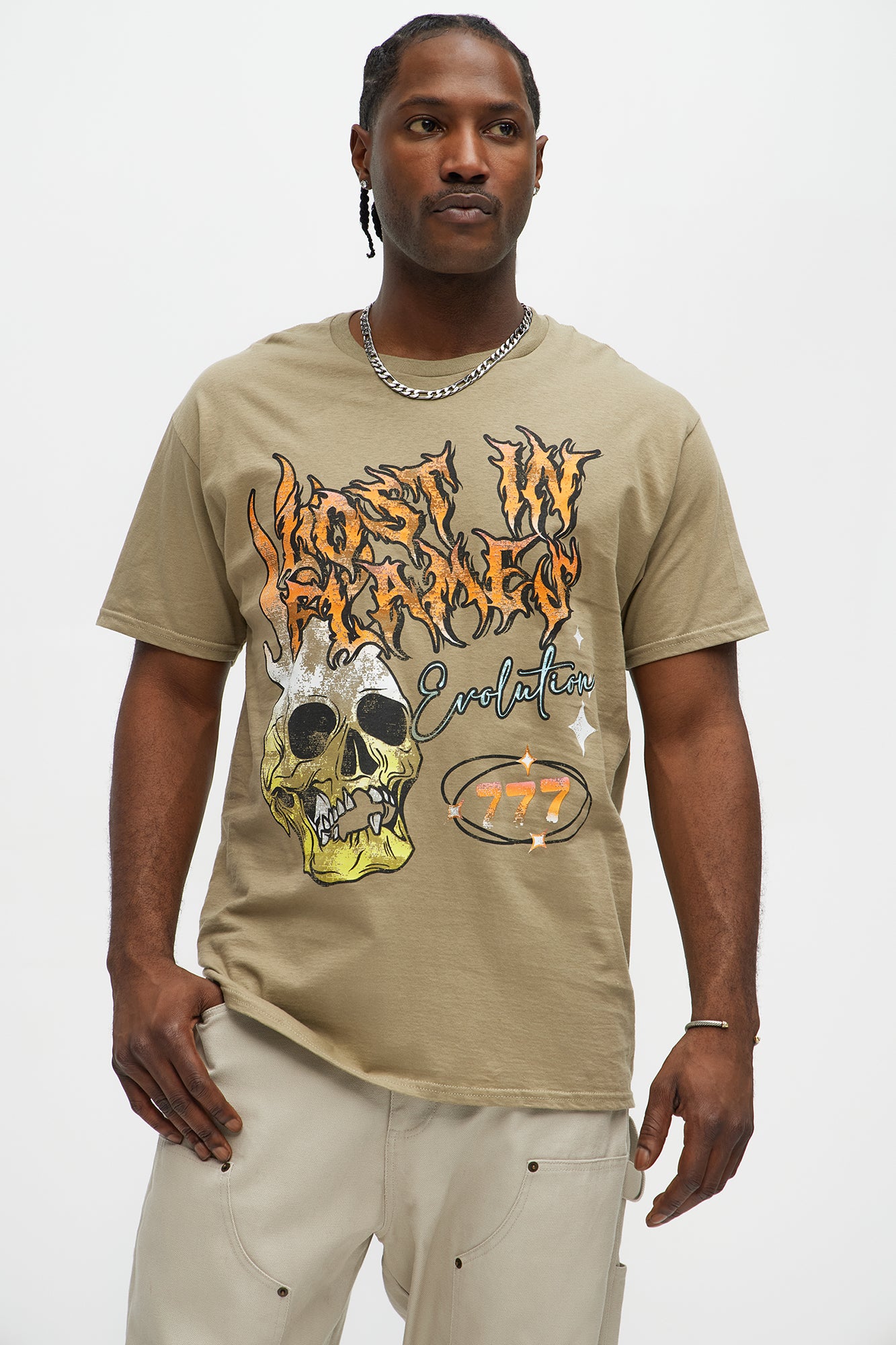 Lost In Flames Short Sleeve Tee