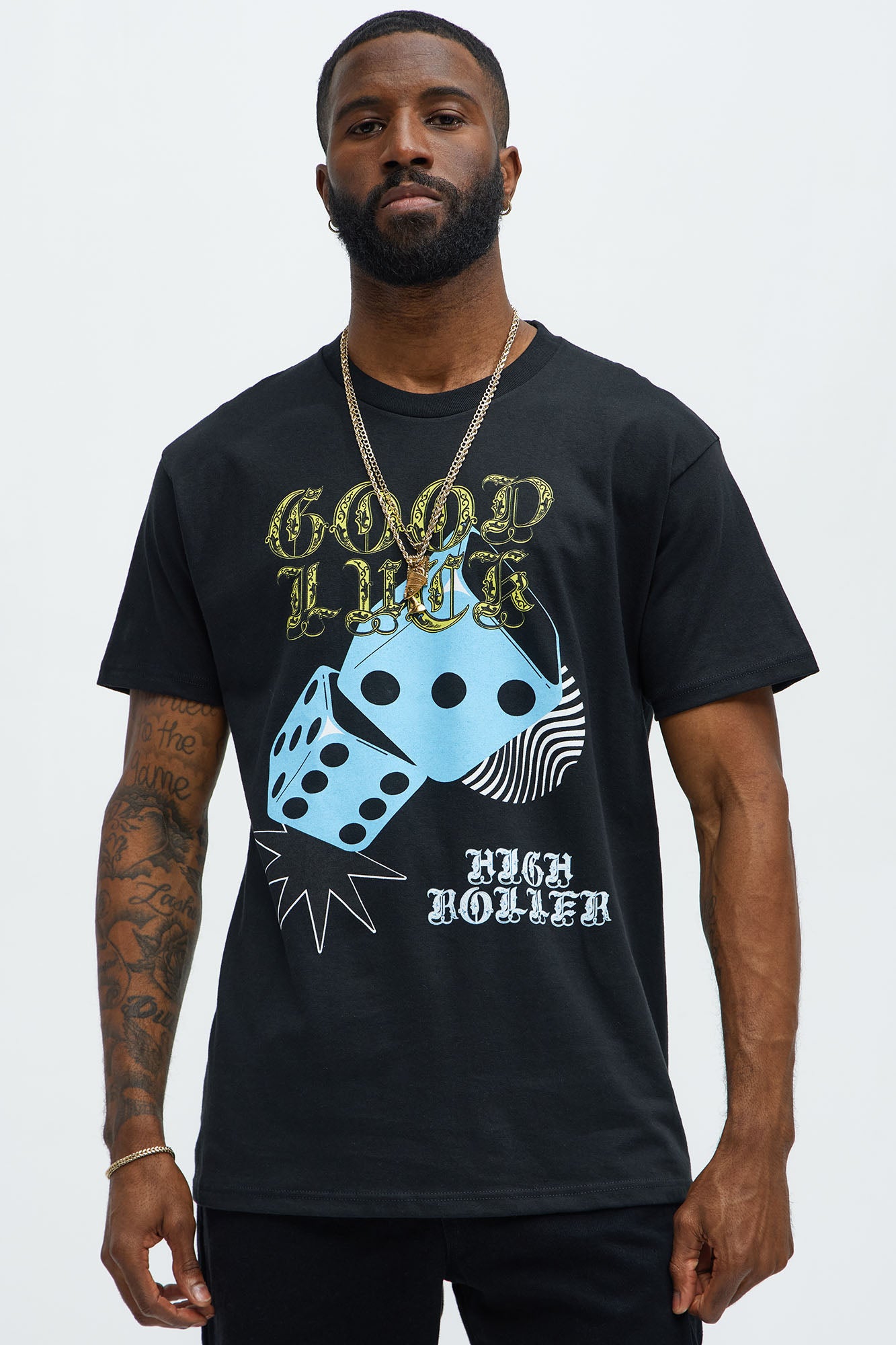 High Roller Good Luck Short Sleeve Tee