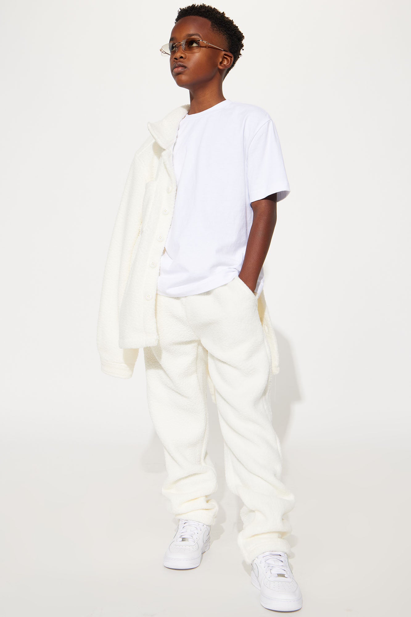 Mini Keep Me Warm Sherpa Flare Pant