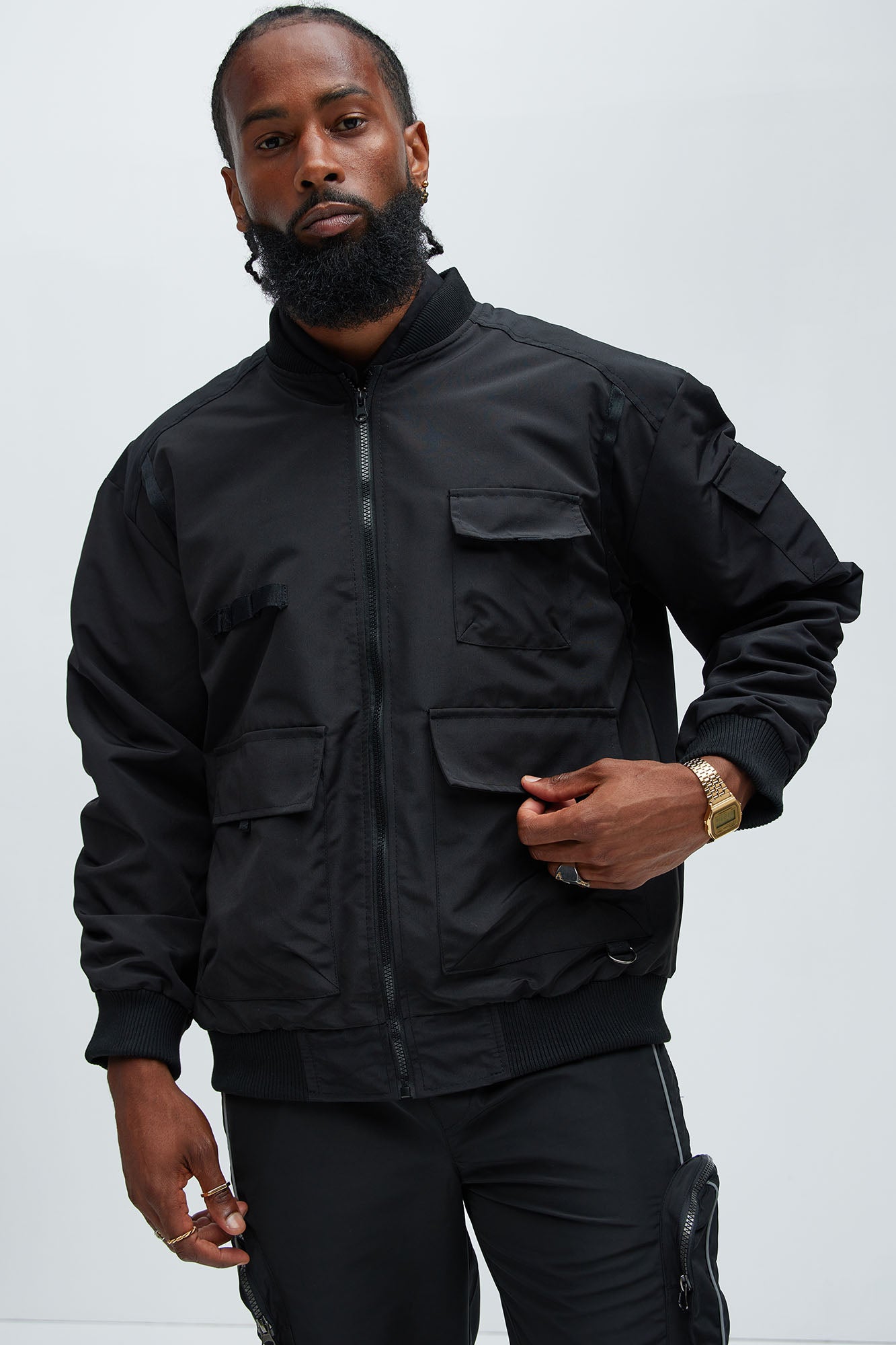 Cast A Line Mirage Vest Bomber Jacket