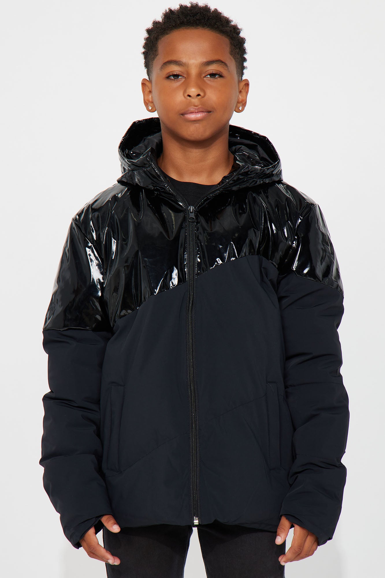 Mini Sneak A Peak Puffer Jacket