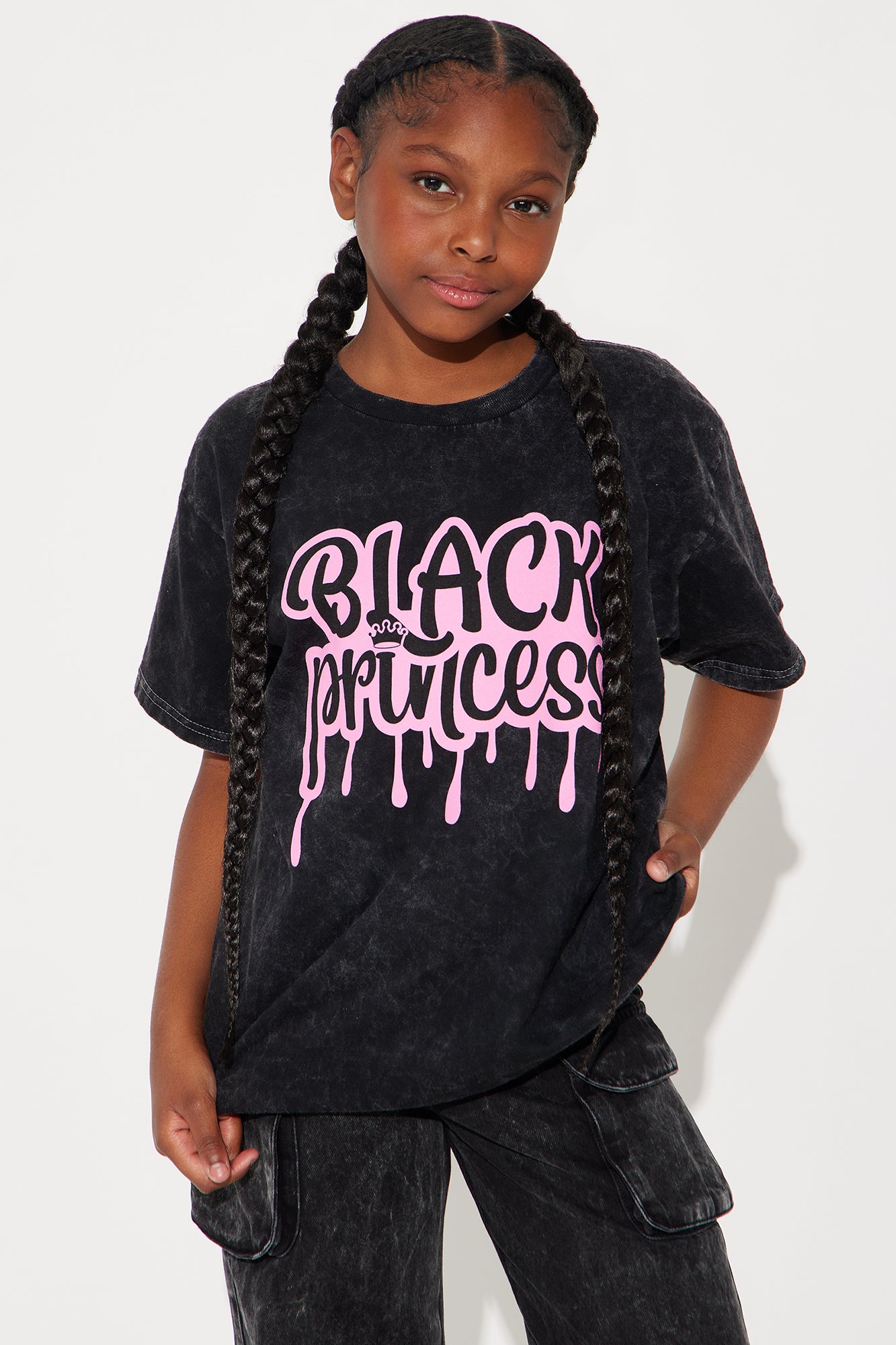Mini Black Princess T-Shirt