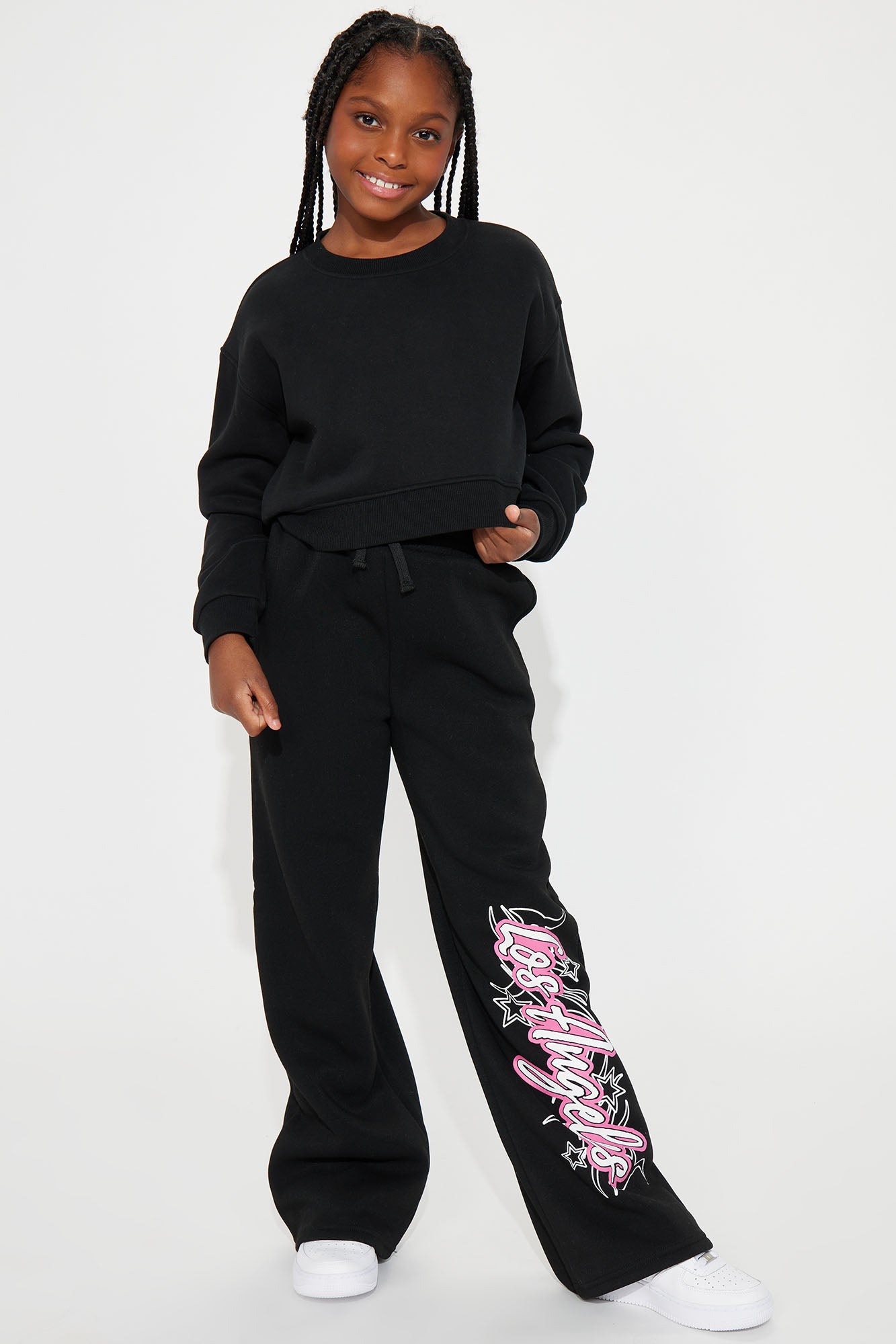 Mini Pink Los Angeles Flare Pants