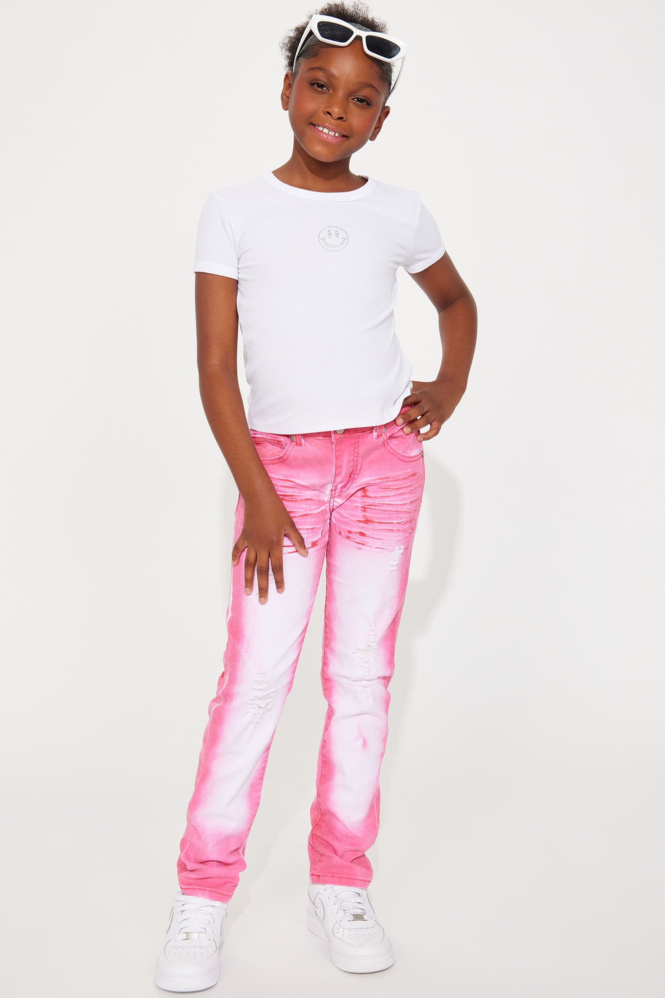 Mini Chasing The Sunshine Skinny Jeans