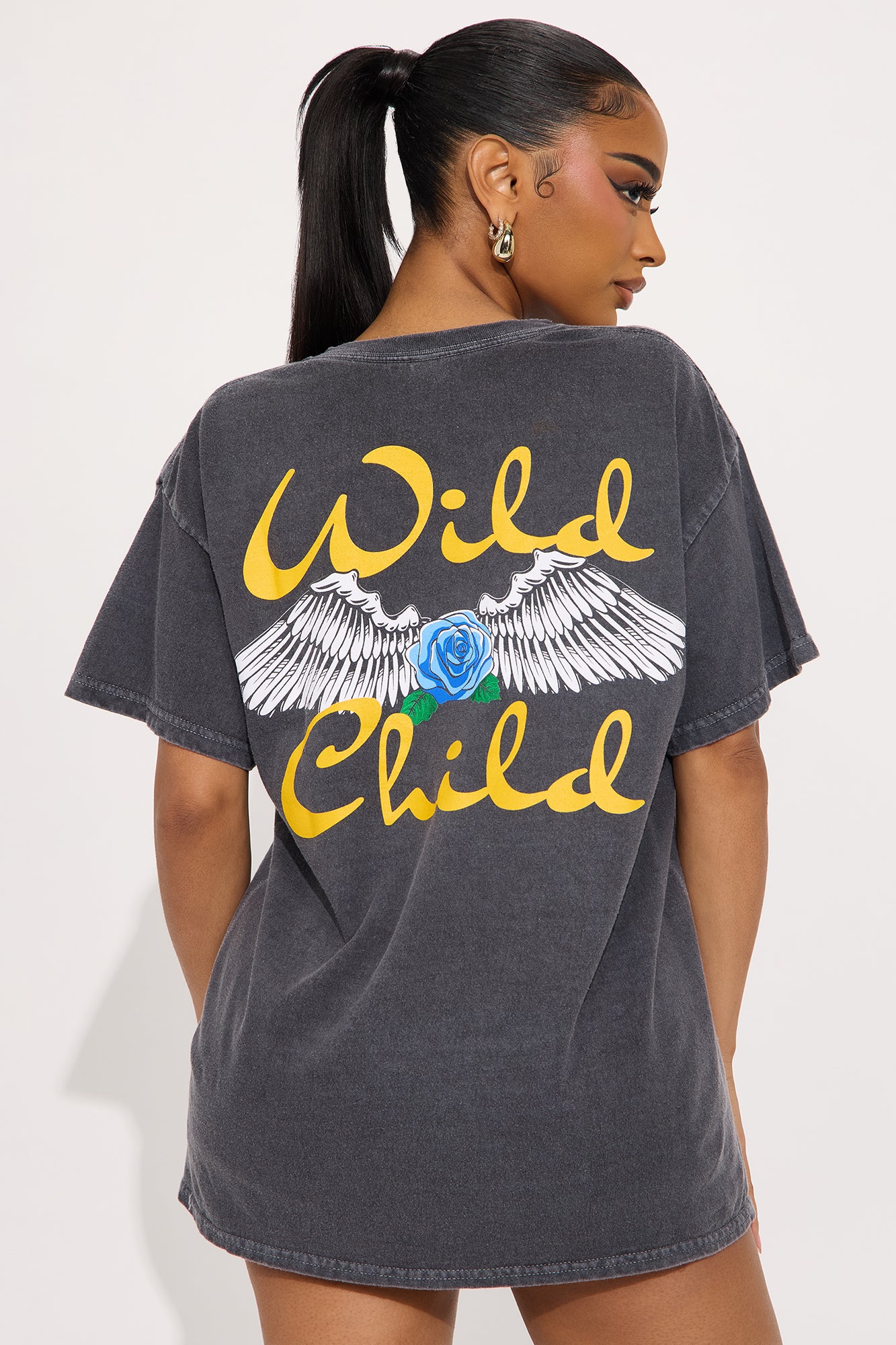 Betty Boop Wild Child Washed Tee