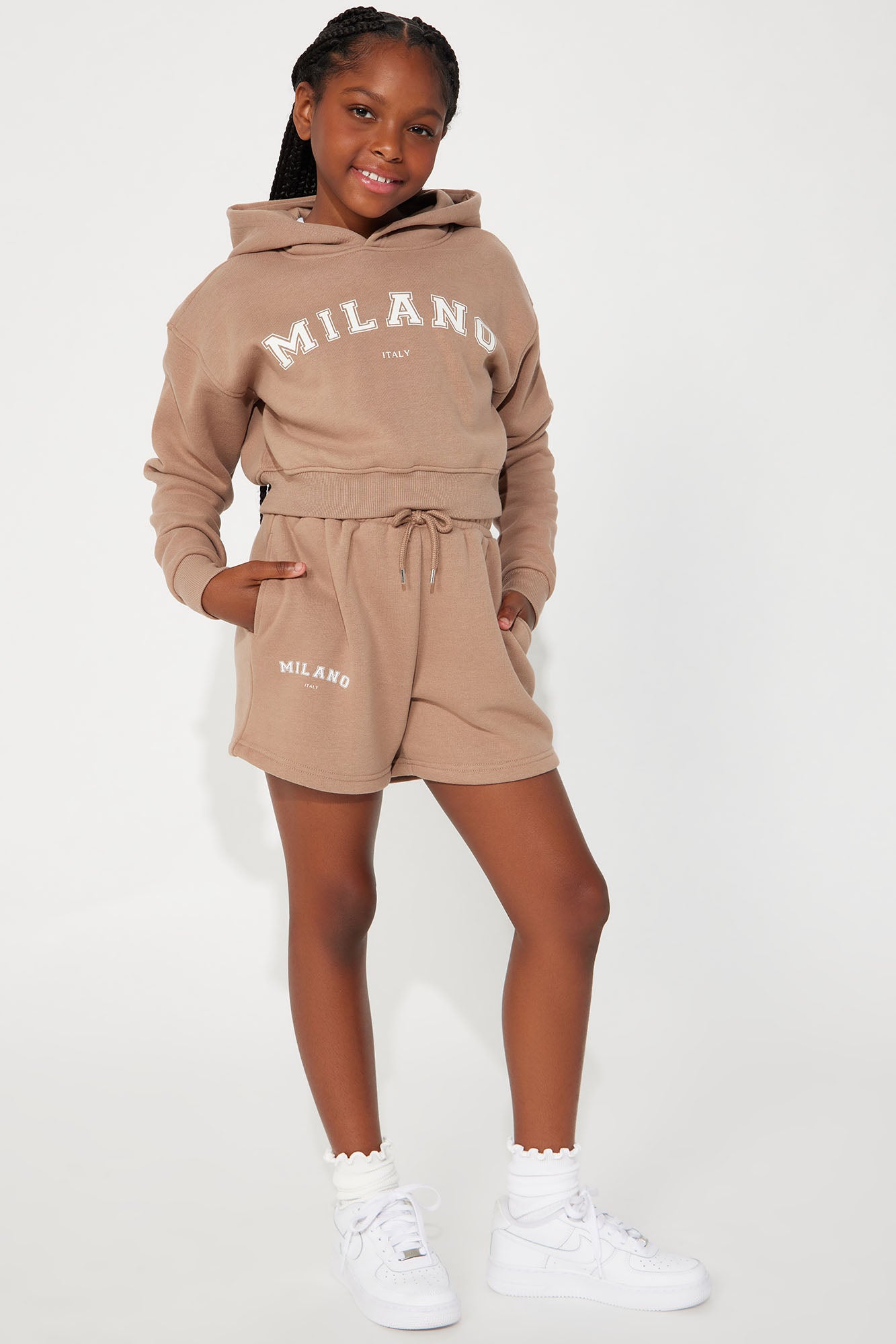 Mini Milano Sweatshort Set